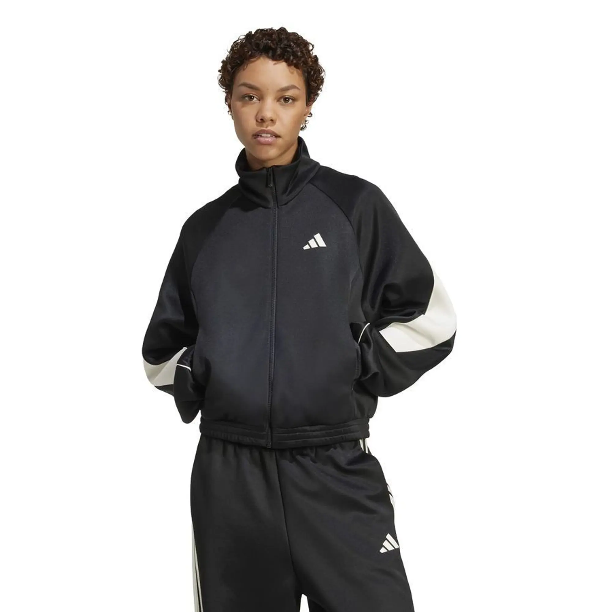 Adidas Track Top Stadium - ['Black']