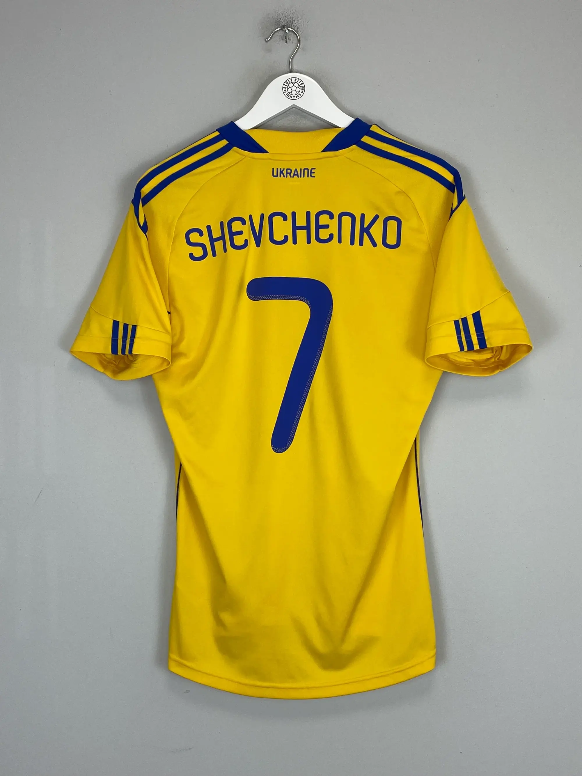 2010/12 UKRAINE SHEVCHENKO #7 HOME SHIRT (M) ADIDAS | Cult Kits