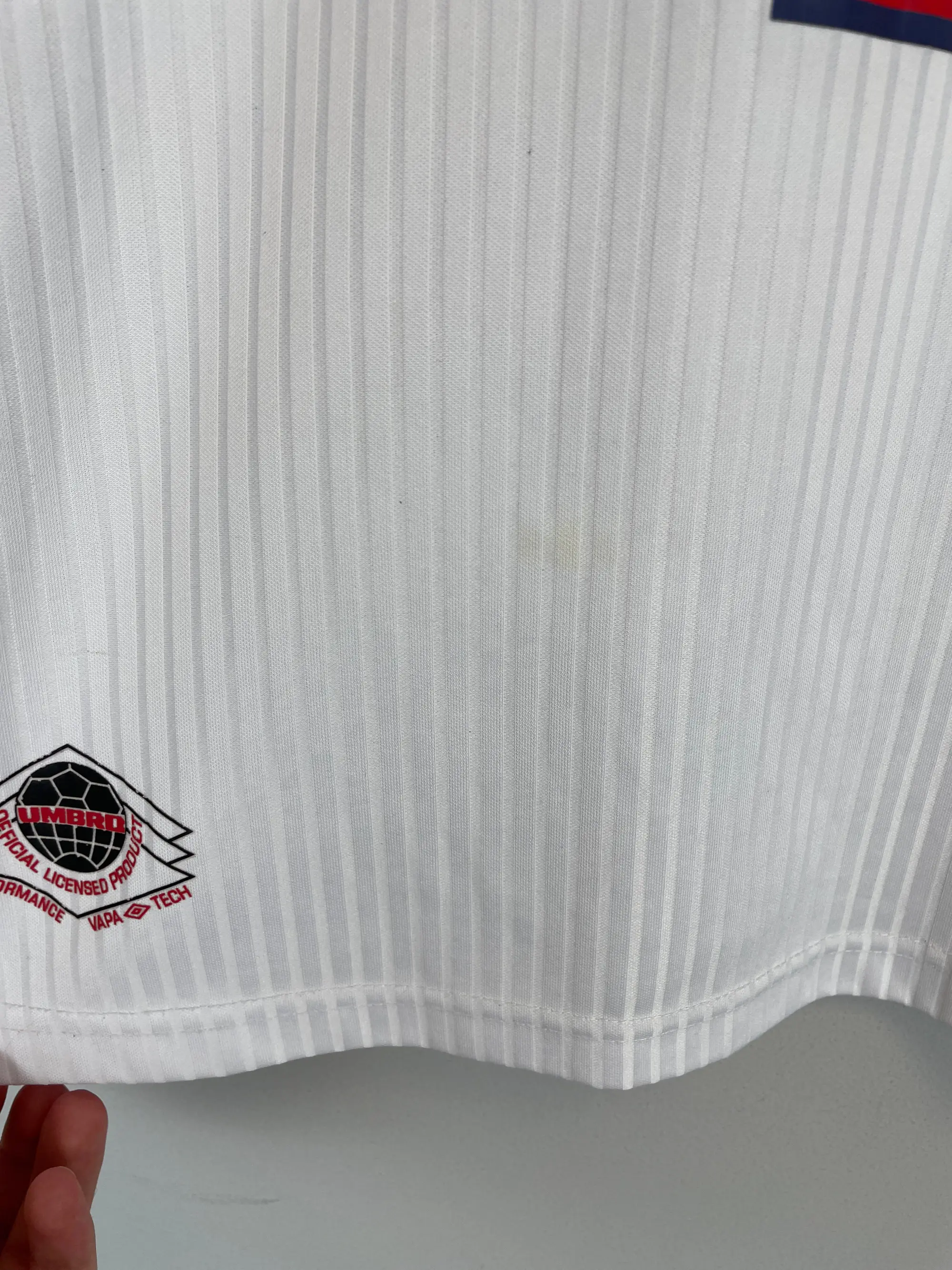 1997/99 ENGLAND OWEN #20 HOME SHIRT (L) UMBRO | Cult Kits