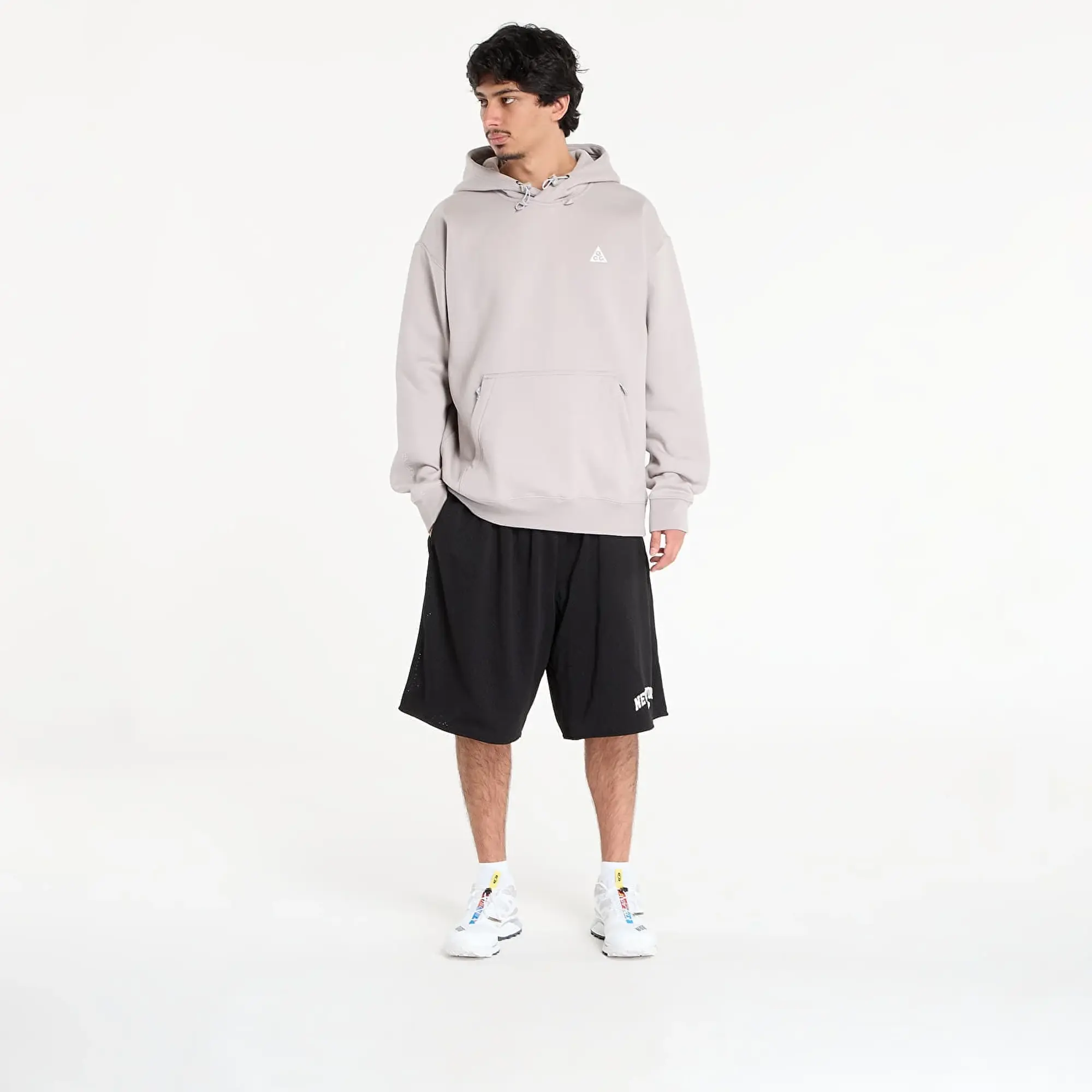 Sweatshirt Nike Acg Therma-Fit Fleece Pullover Hoodie College Grey/ Football Grey/ Summit White M