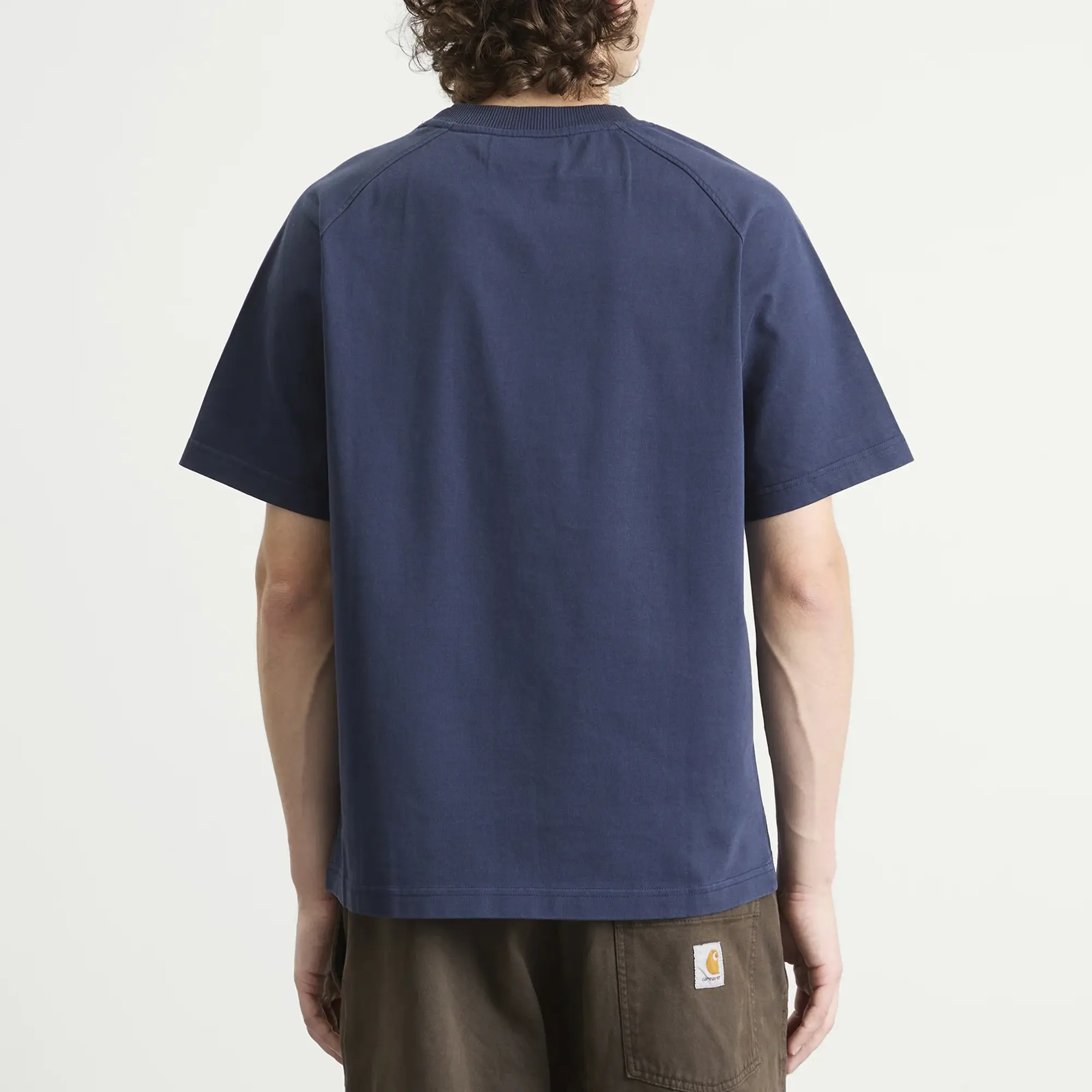 Bram's Fruit Men's F*Ck Off Raglan T-Shirt Solid Midnight Blue