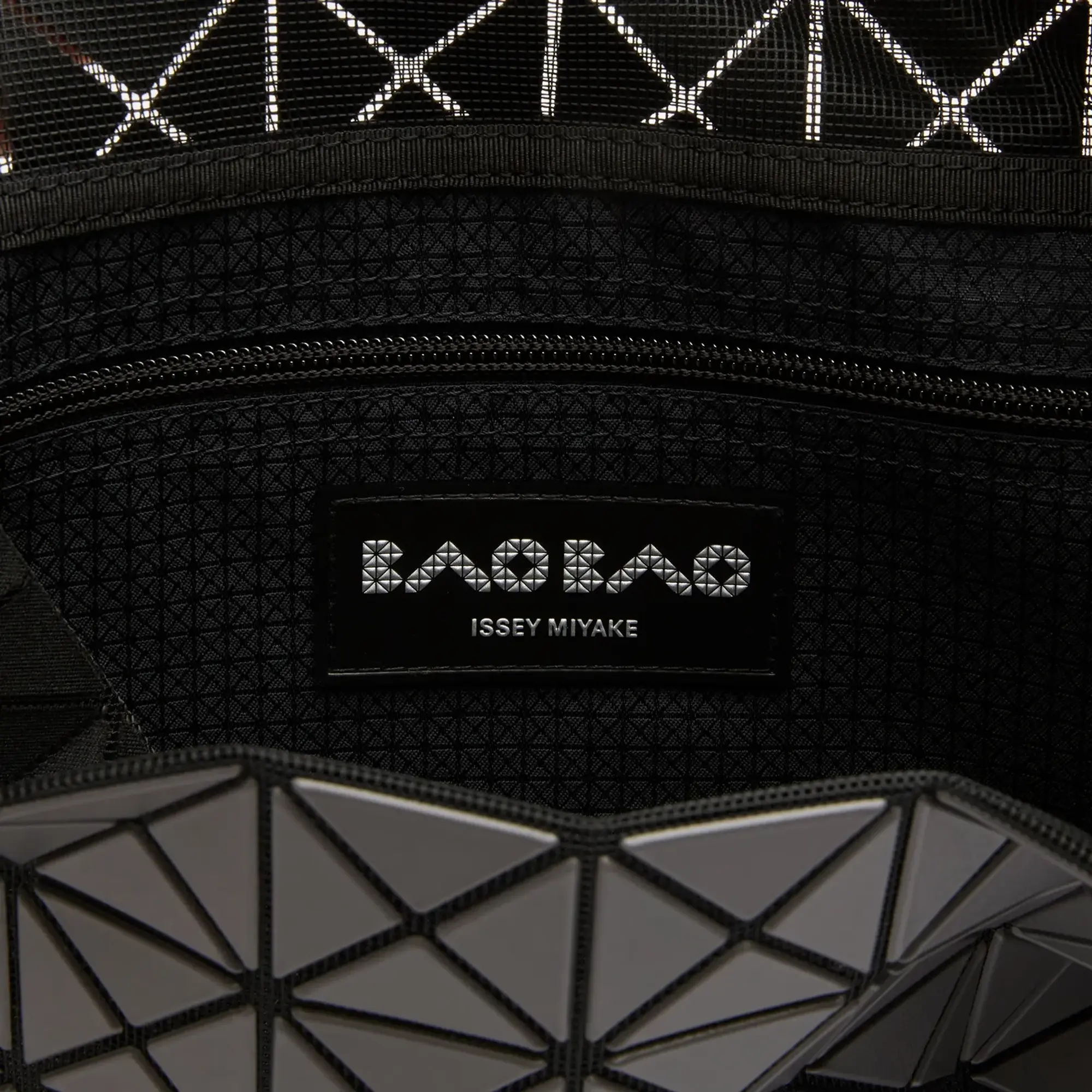 BAO BAO ISSEY MIYAKE Women's Prism Matte Tote Bag - Large Charcoal Grey