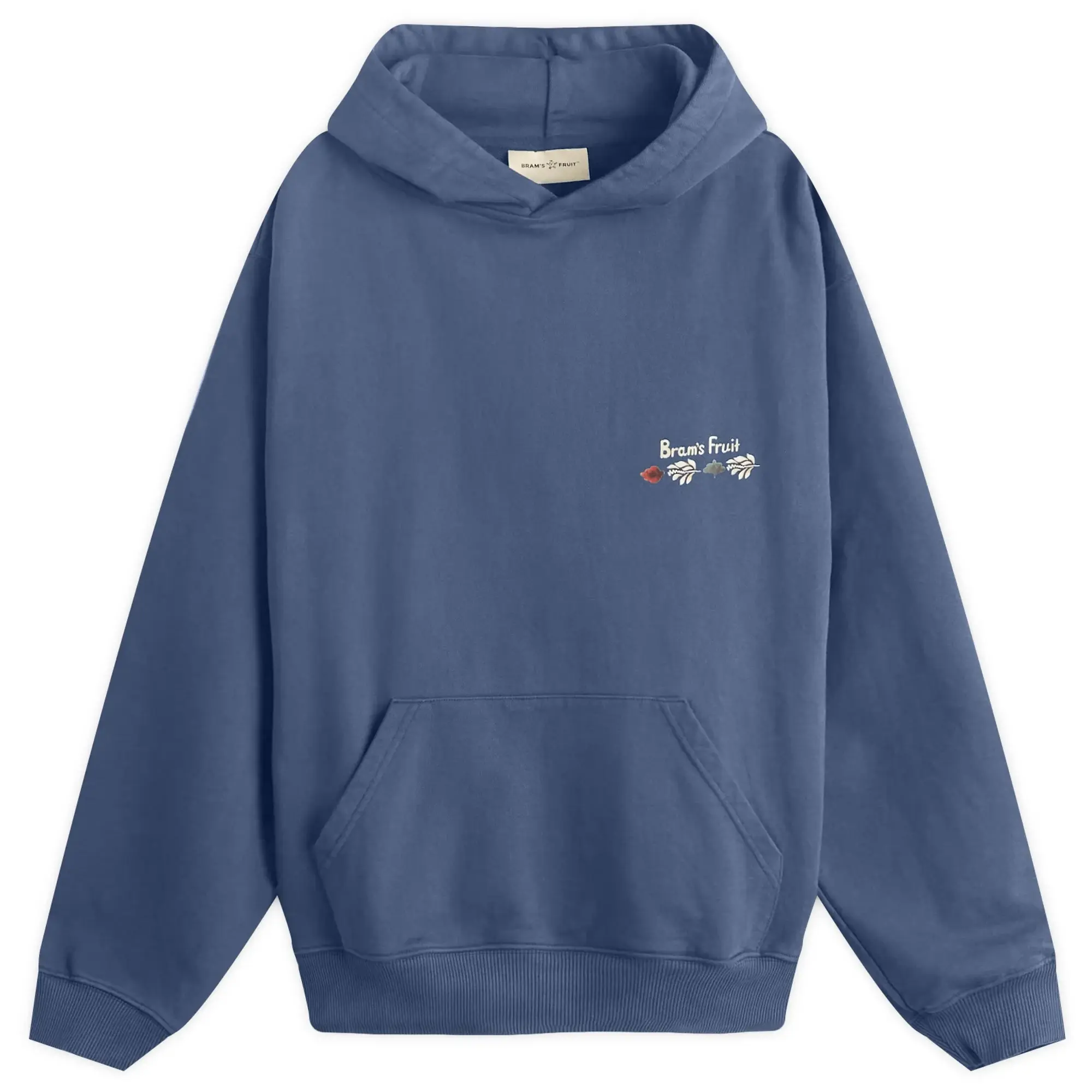 Bram's Fruit Men's Flora Hoodie Washed Navy