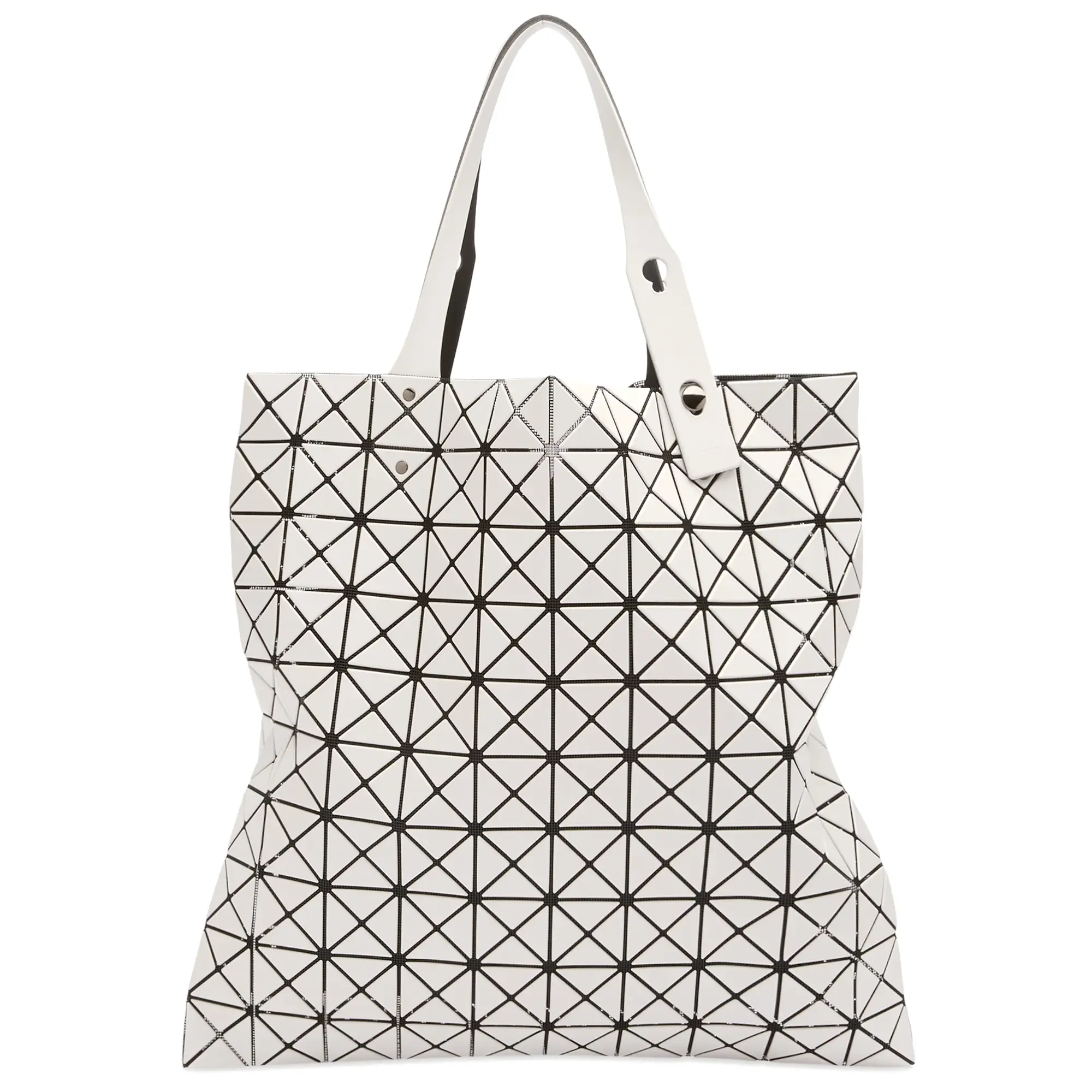 BAO BAO ISSEY MIYAKE Women's Prism Matte Tote Bag - Large Light Grey
