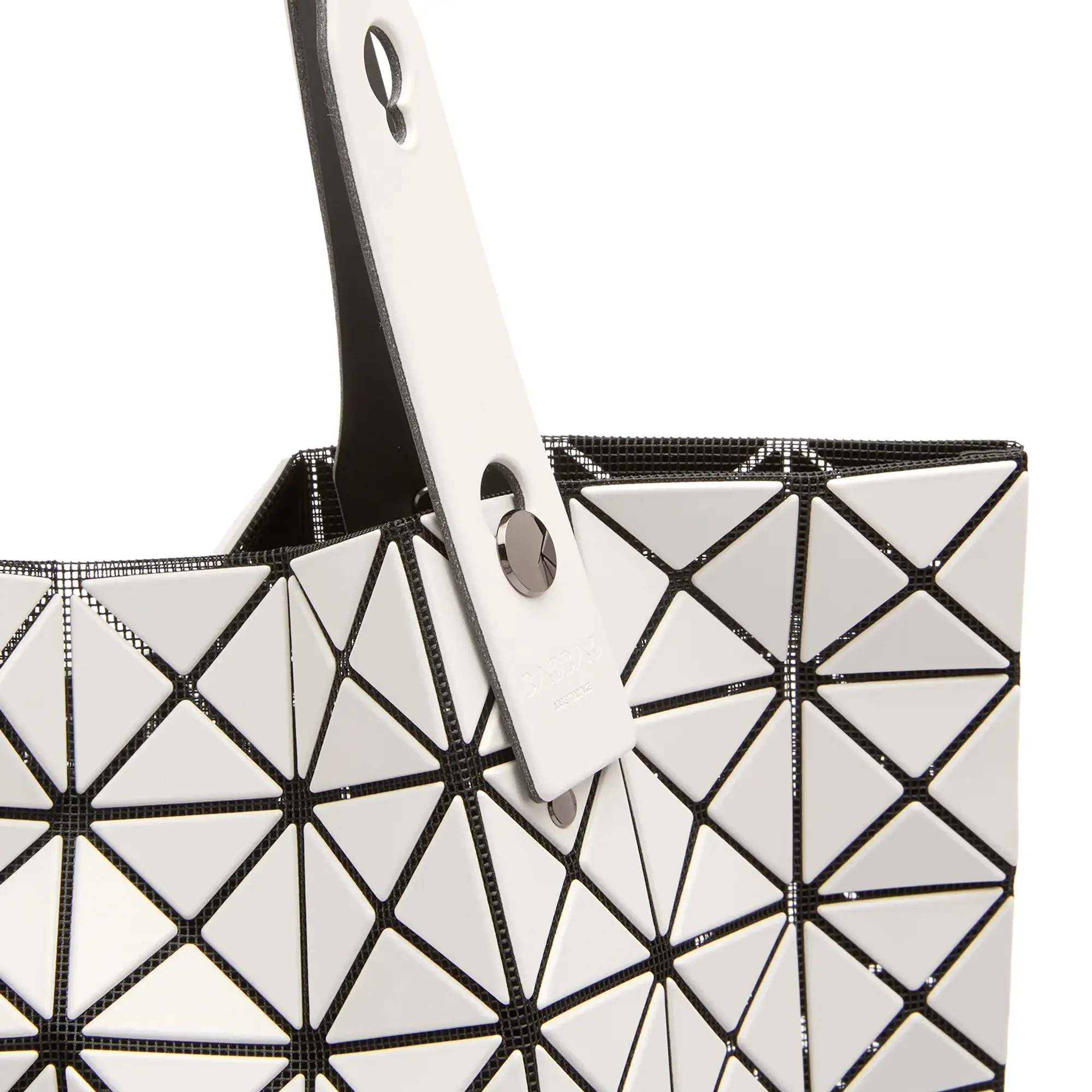 BAO BAO ISSEY MIYAKE Women's Prism Matte Tote Bag - Large Light Grey