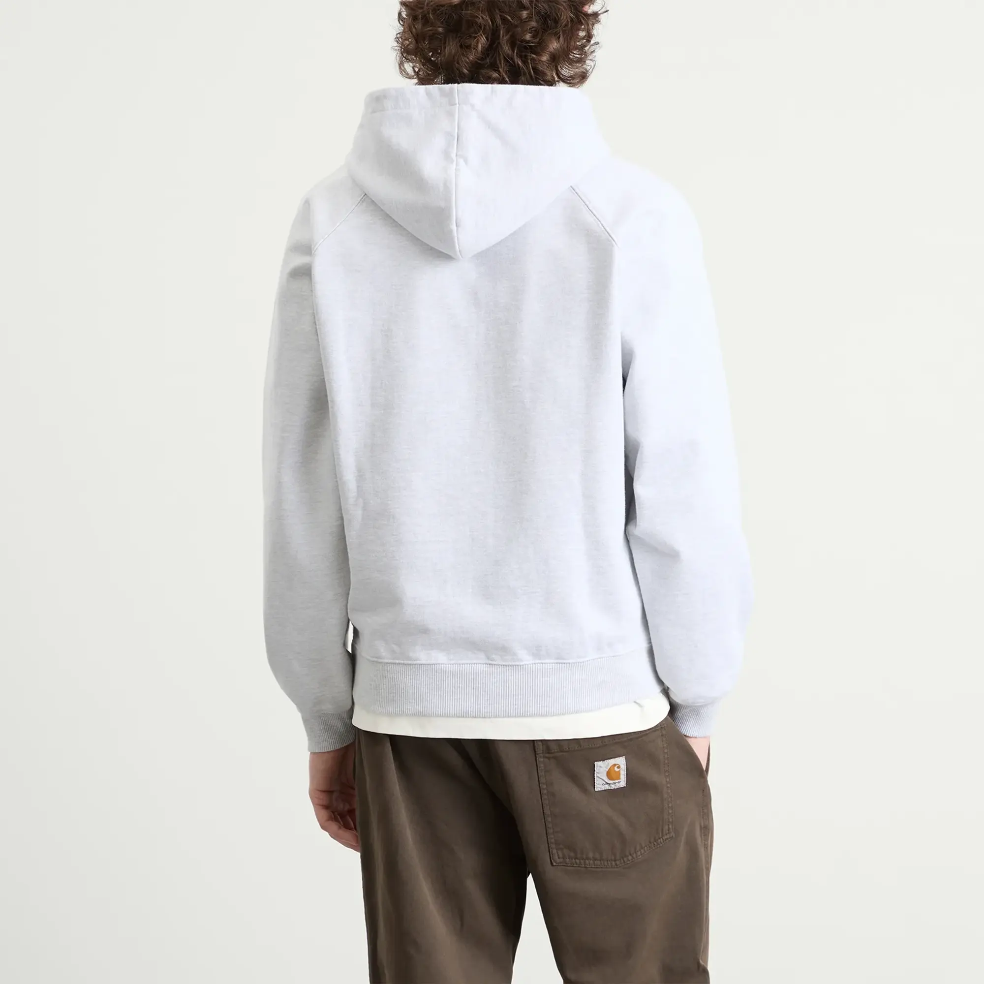 Bram's Fruit Men's F*Ck Off Raglan Hoodie Grey Melange