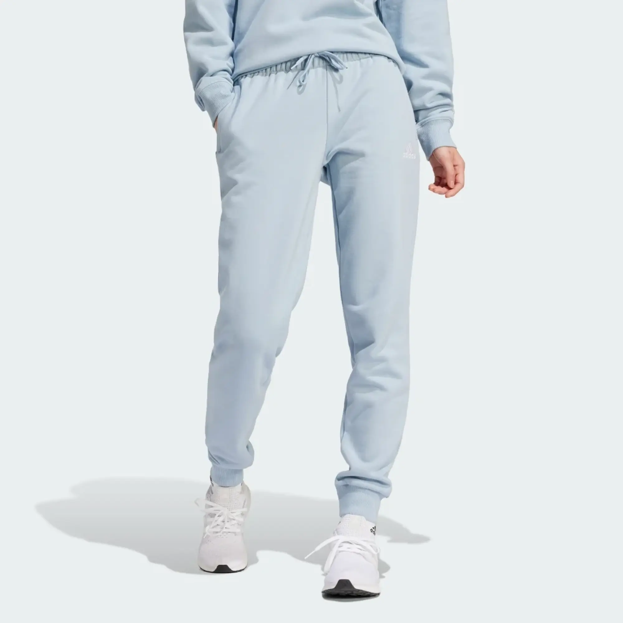 adidas Essentials Linear French Terry Cuffed Joggers