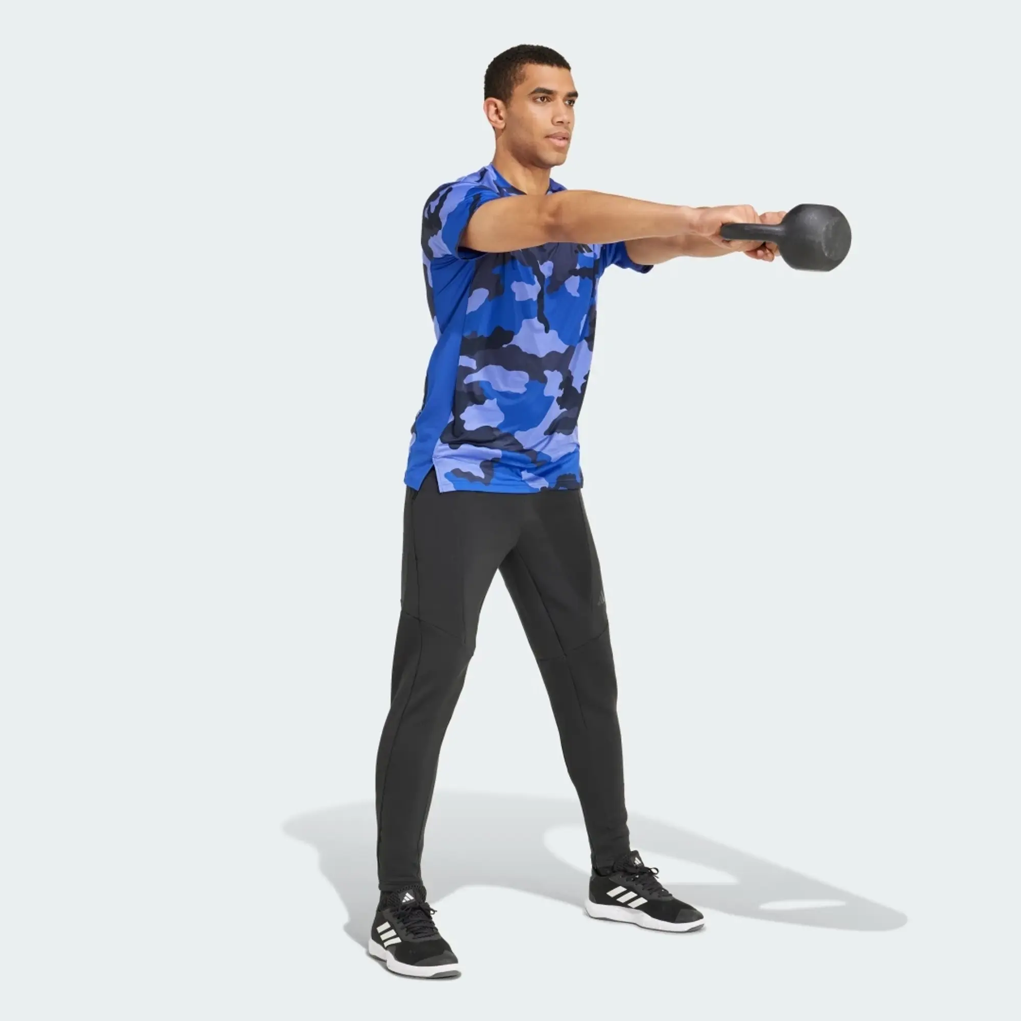 adidas Train Essentials Camo Allover Print T-Shirt