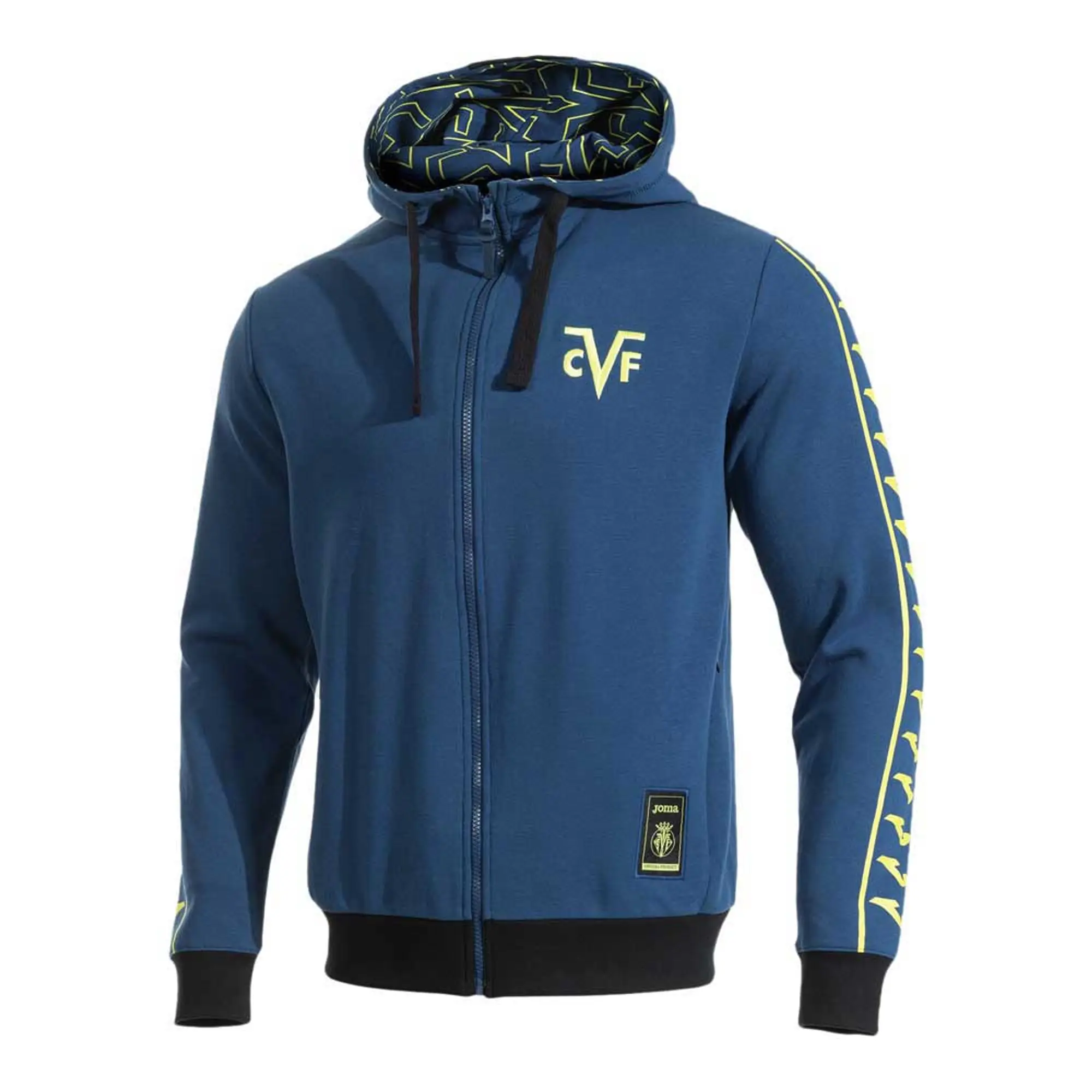 Joma Villarreal Fc Full Zip Sweatshirt
