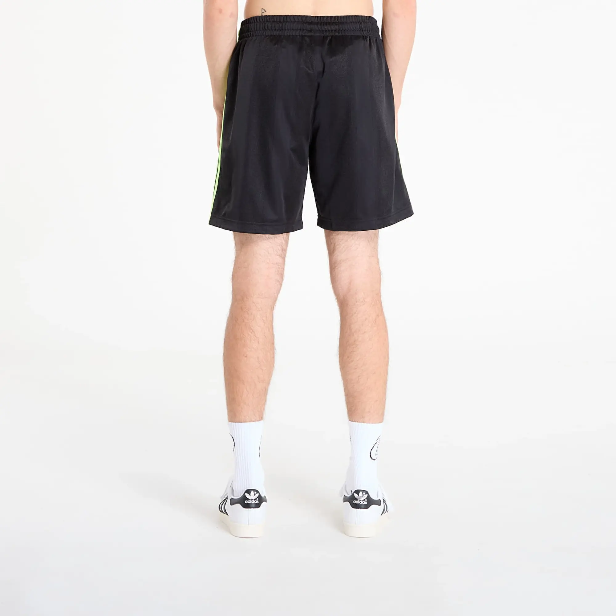 Shorts Adidas Jacquard Shorts Black/ Signal Green S
