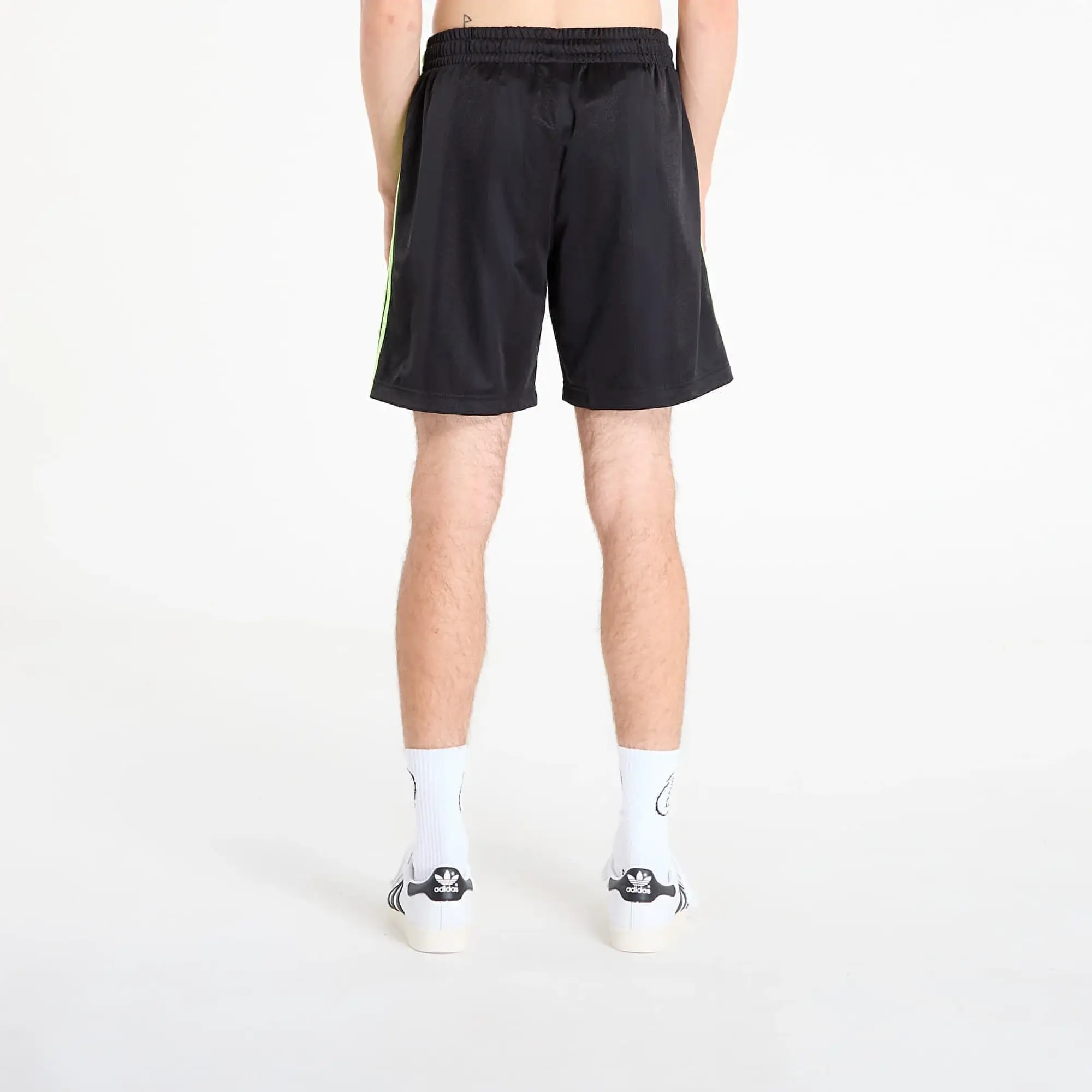 Shorts Adidas Jacquard Shorts Black/ Signal Green S