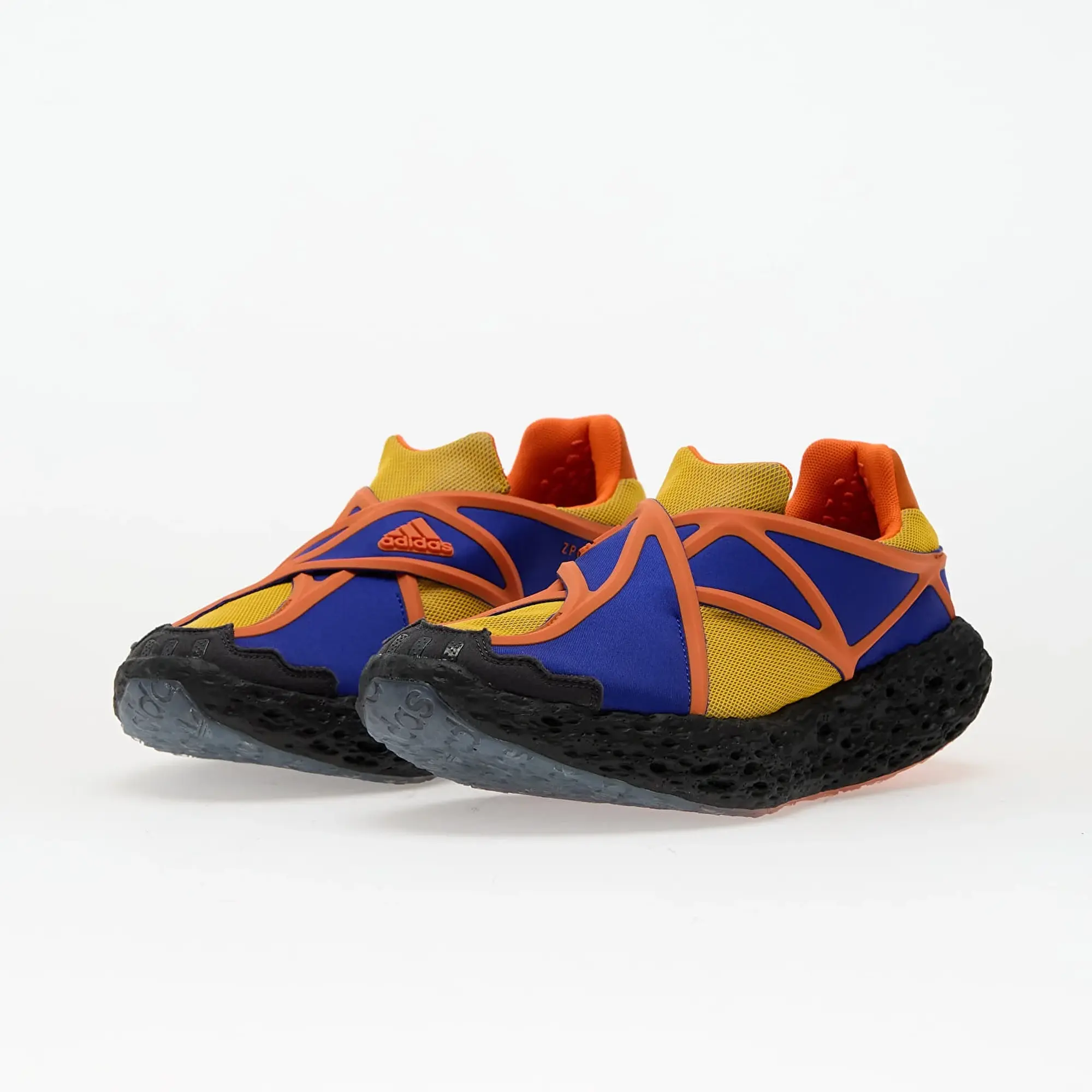 Sneakers Adidas Zponge Flux Creme Yellow/ Impact Orange/ Carbon Eur 41 1/3