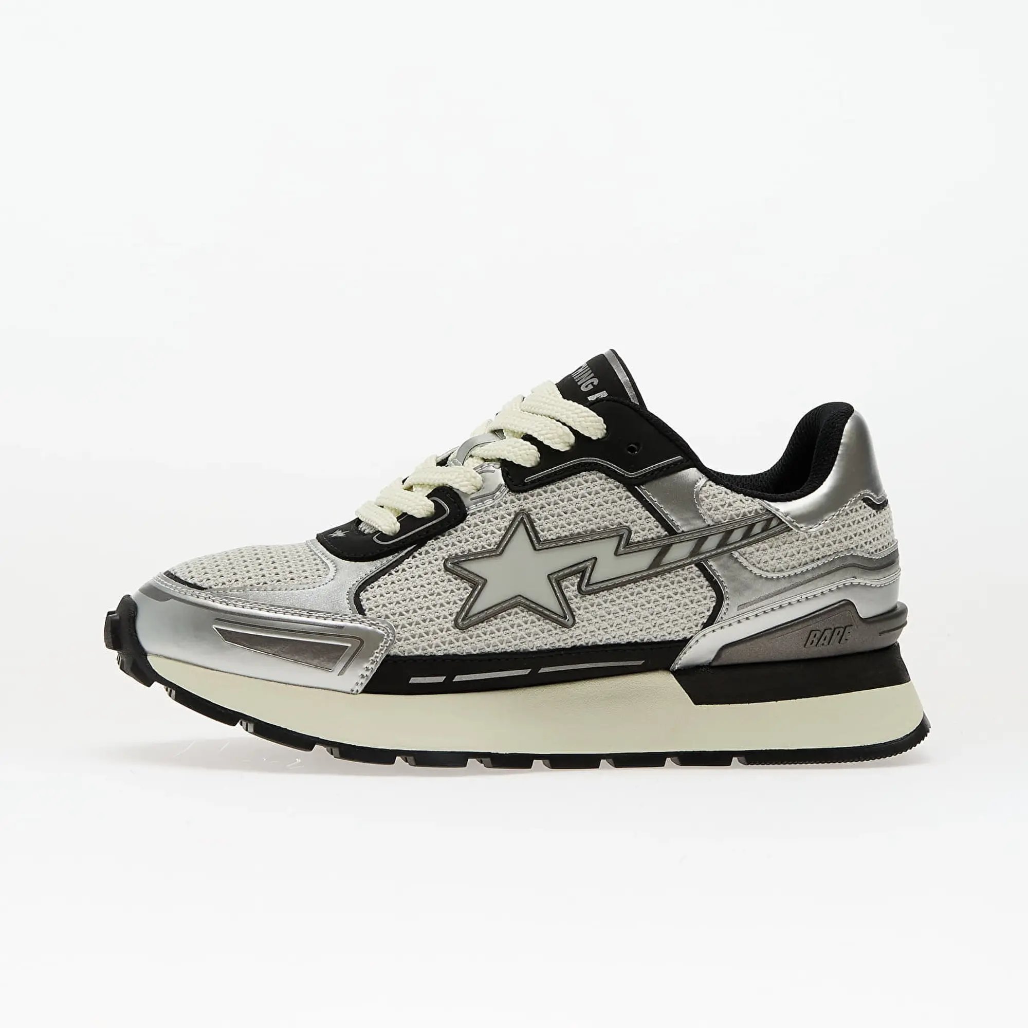 Sneakers A Bathing Ape Bape Cross Sta 1 M1 Black Eur 42