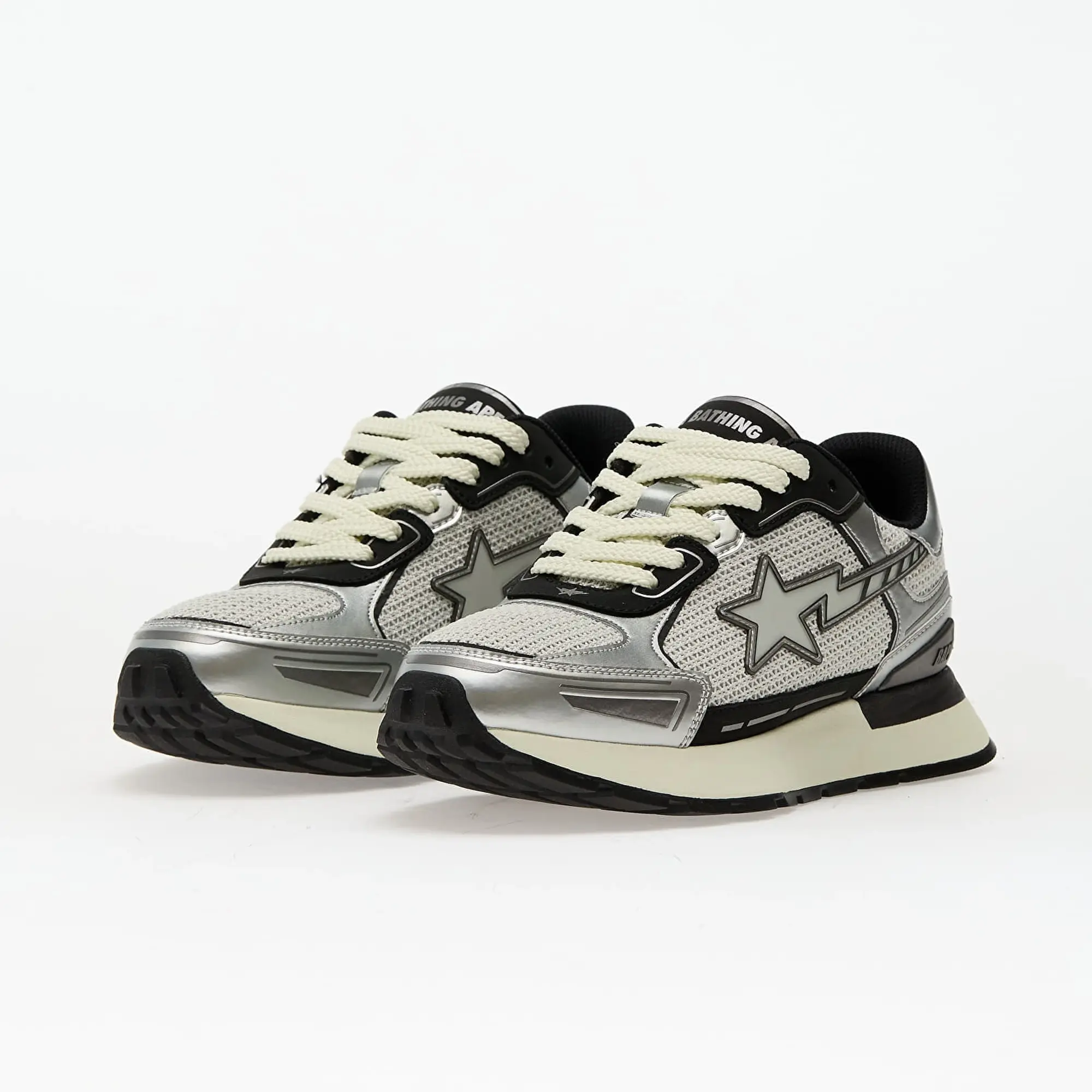 Sneakers A Bathing Ape Bape Cross Sta 1 M1 Black Eur 42