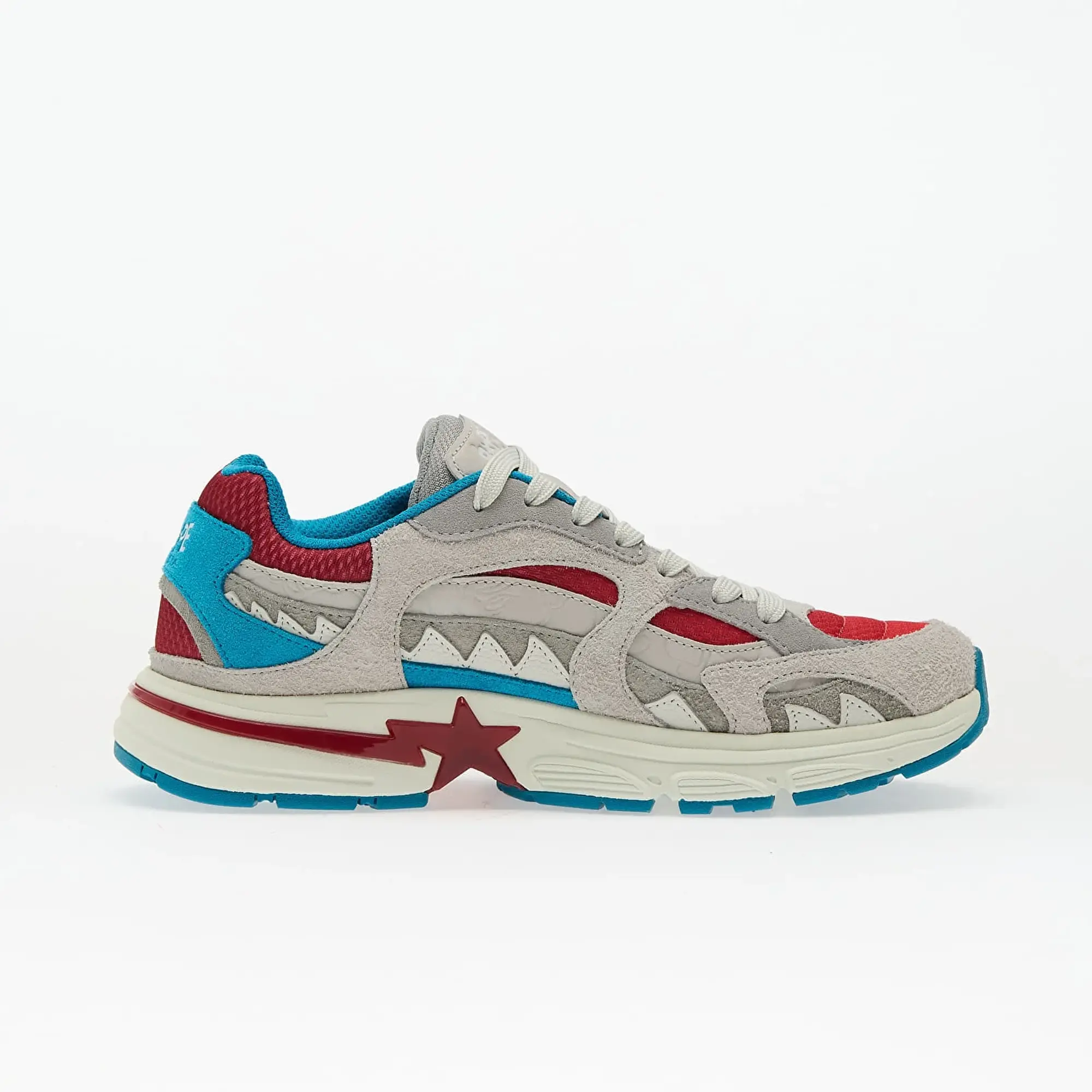 Sneakers A Bathing Ape Bape Shark Sta 2 M2 Gray Eur 43