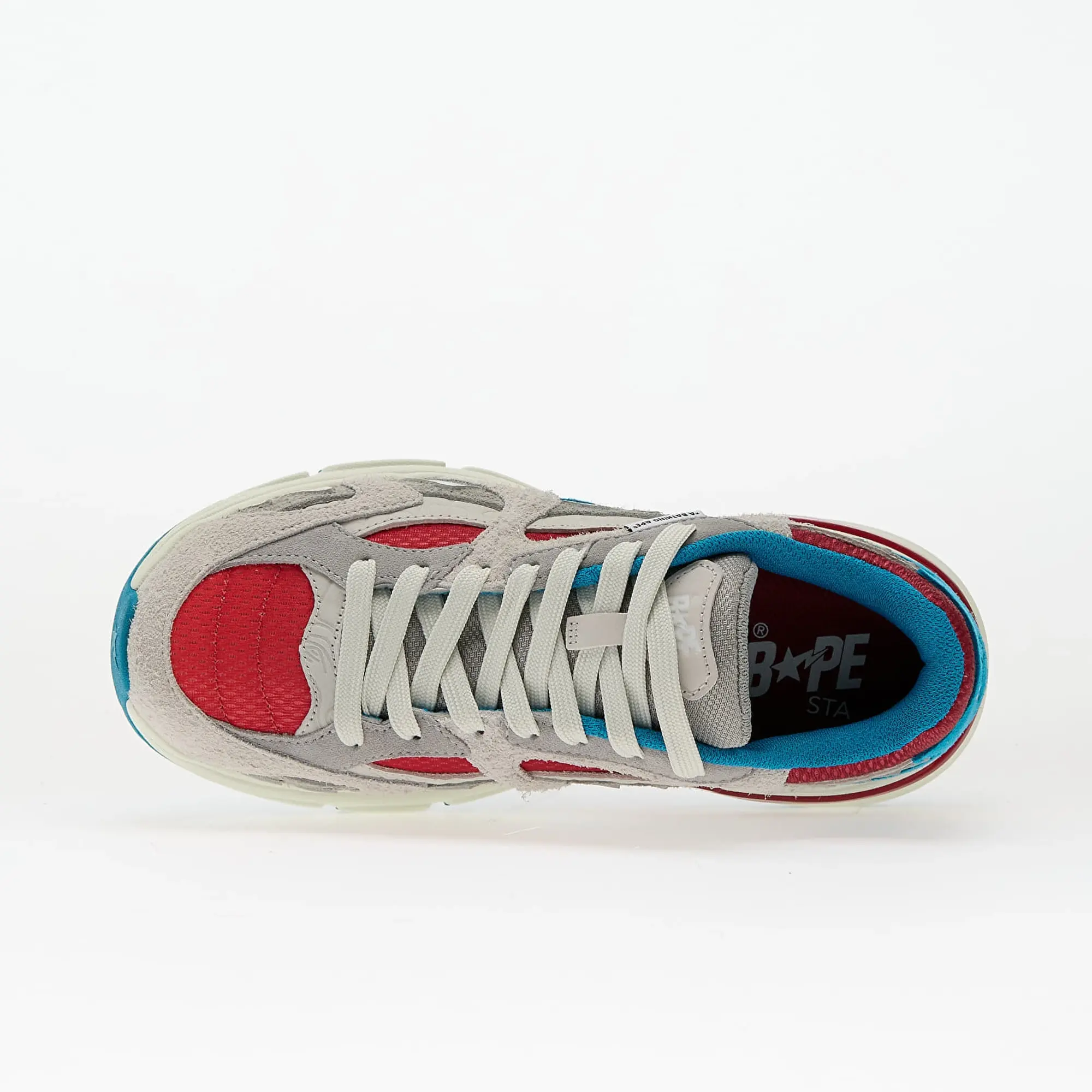 Sneakers A Bathing Ape Bape Shark Sta 2 M2 Gray Eur 43