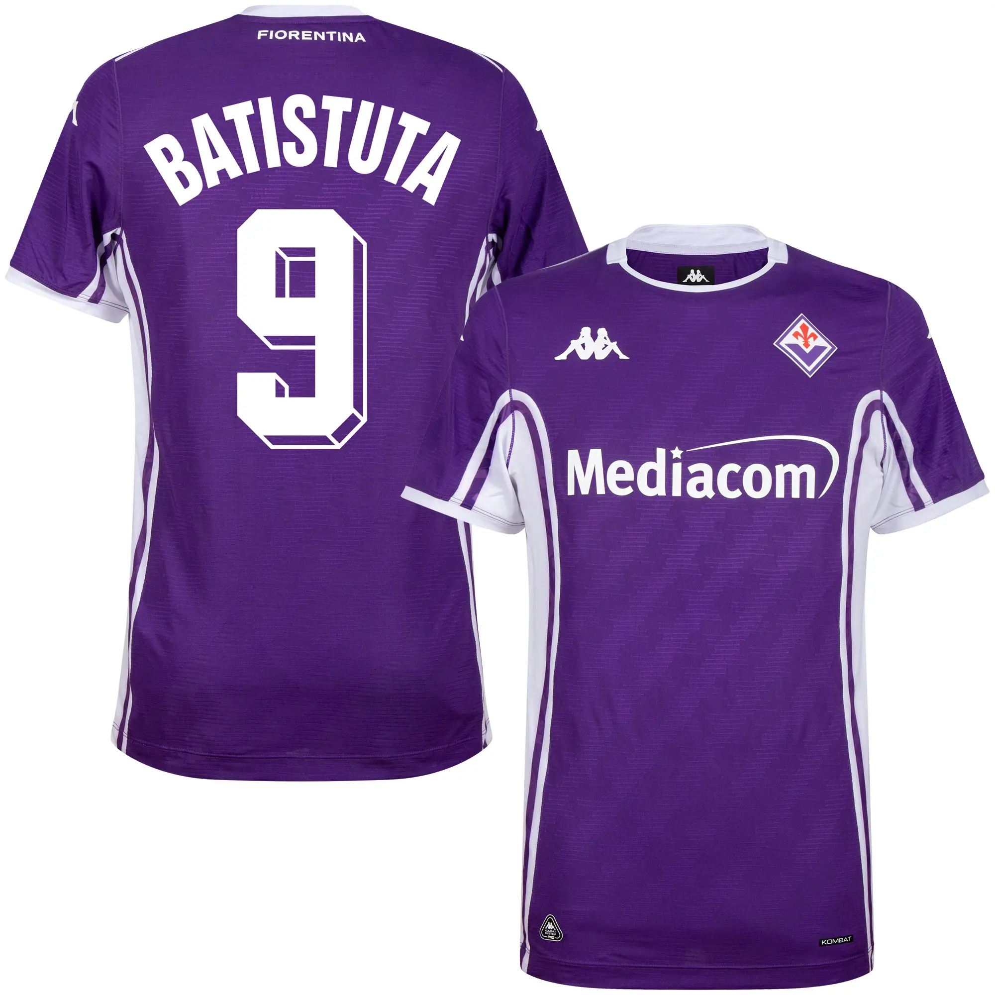 Kappa Fiorentina Kombat Pro Home Shirt 2025-2026