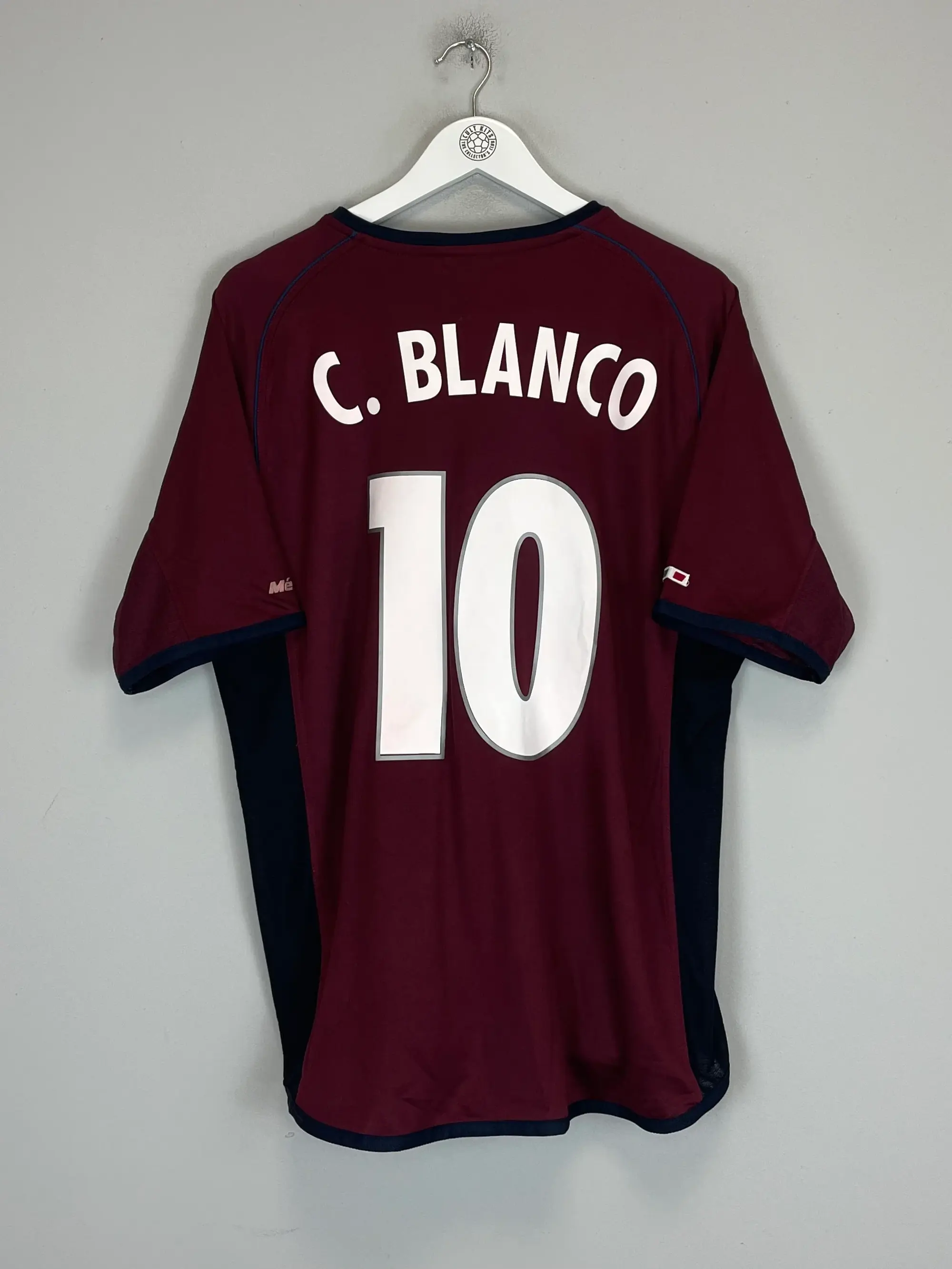 2002/03 MEXICO C.BLANCO #10 THIRD SHIRT (XL) ATLETICA | Cult Kits