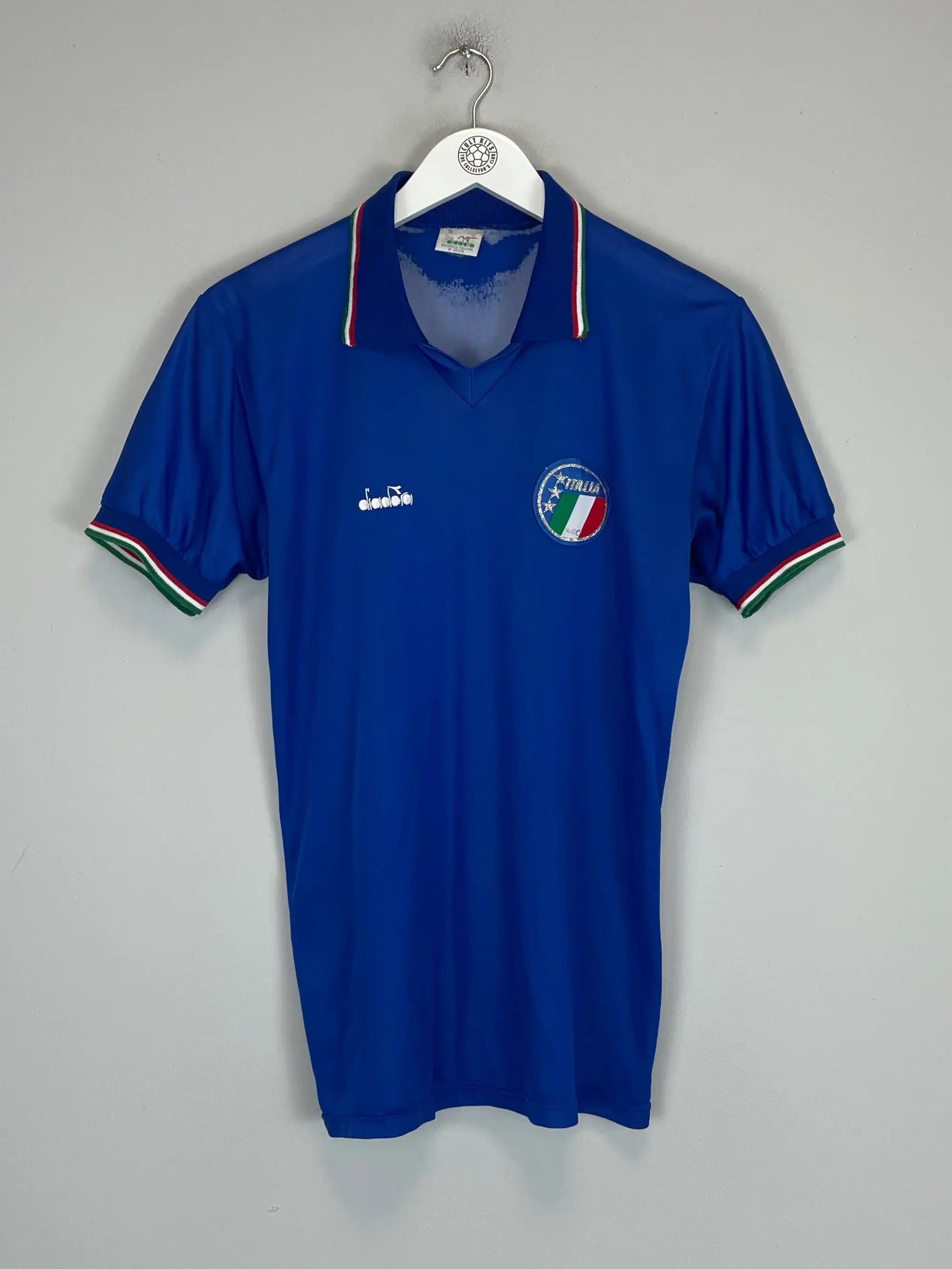 1986/90 ITALY HOME SHIRT (S) DIADORA | Cult Kits