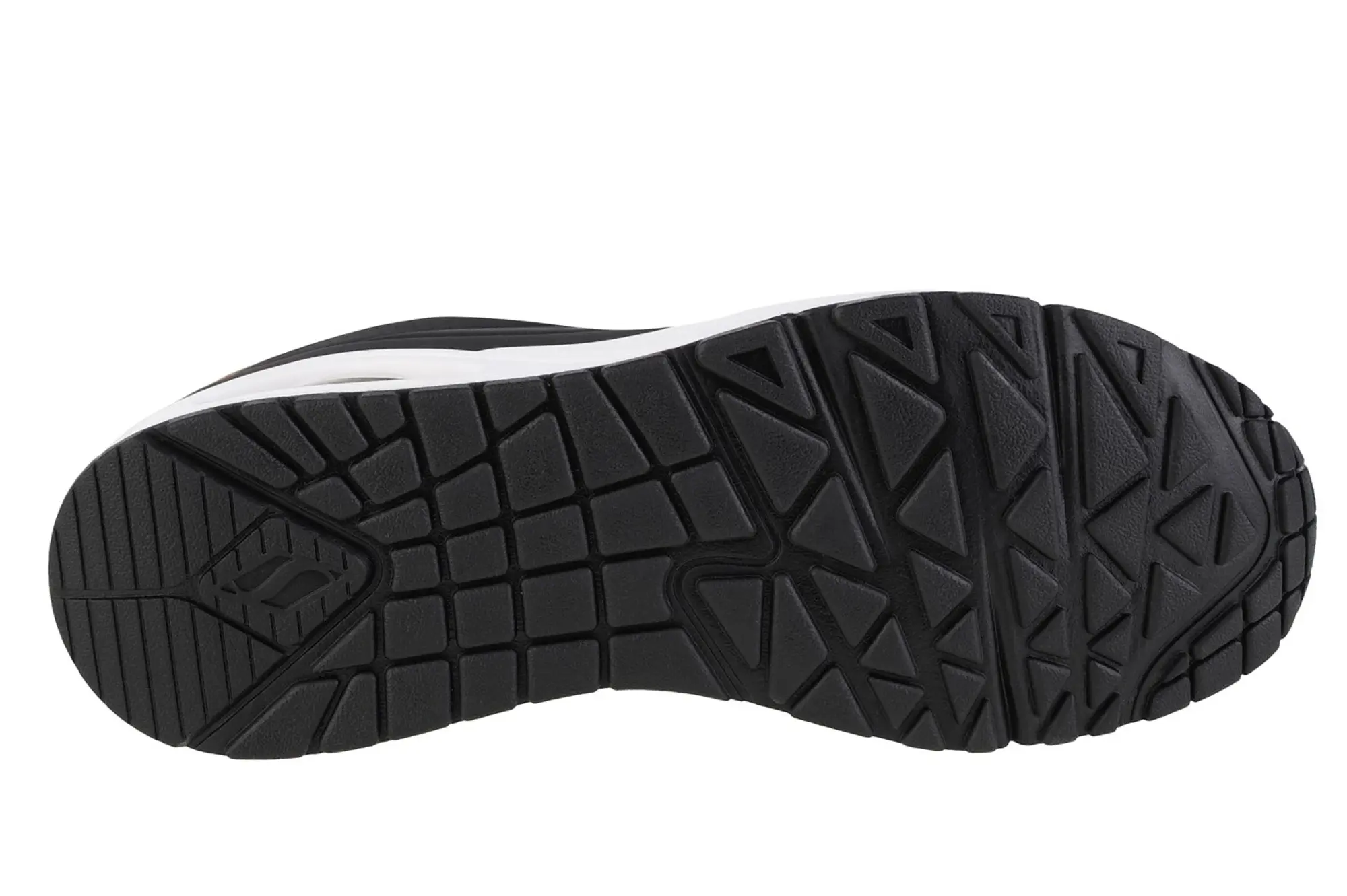 Skechers Women's Uno - Golden Air Wedge in Black