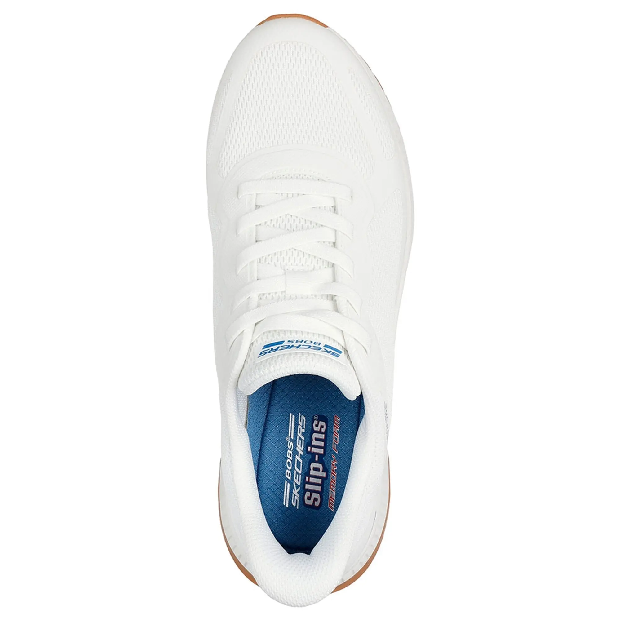 Skechers Men's Slip-ins: BOBS Sport Squad Chaos 4 Sneaker in White