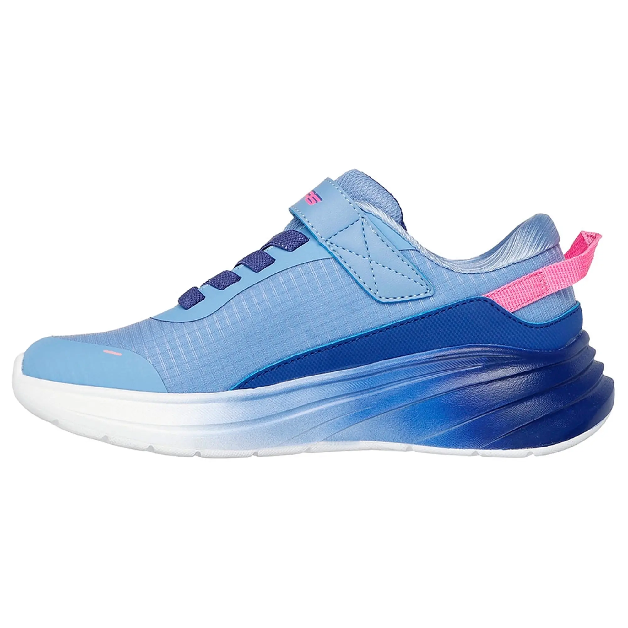 Skechers Girls Wave 92 - Imara Lite Sneaker in Blue/Navy Blue