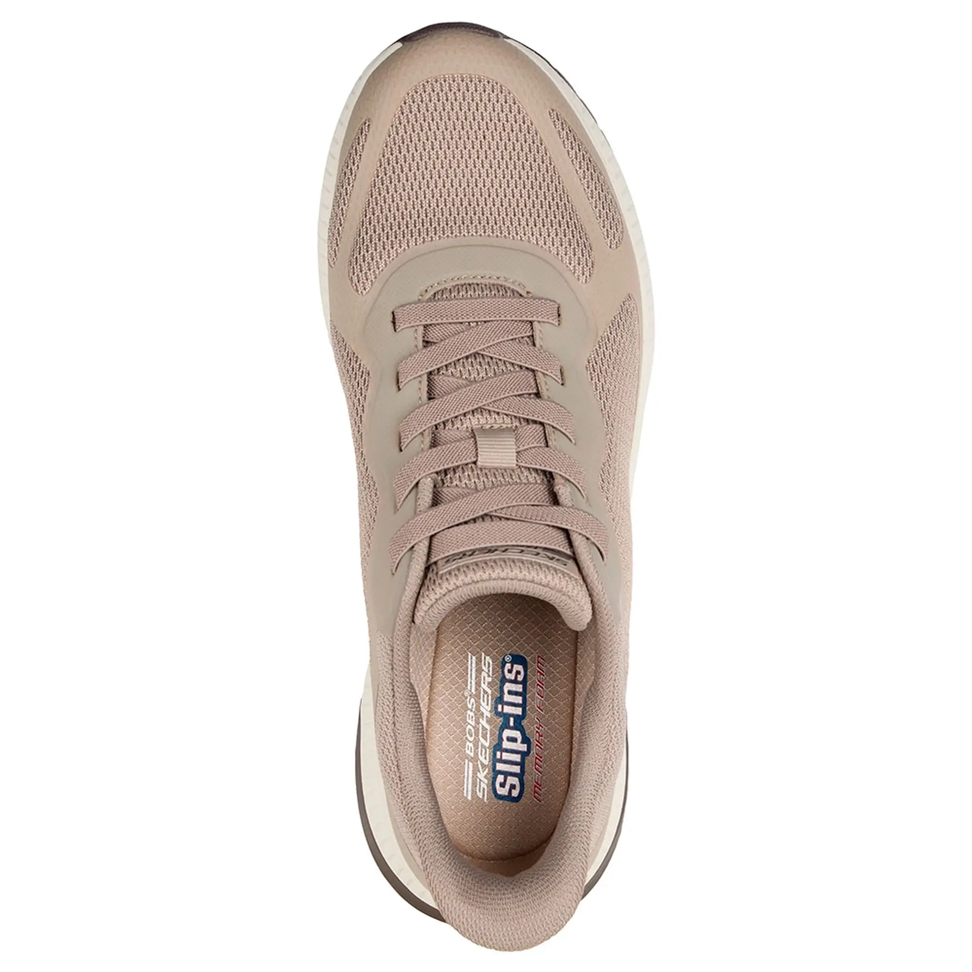 Skechers Men's Slip-ins: BOBS Sport Squad Chaos 4 Sneaker in Dark Taupe