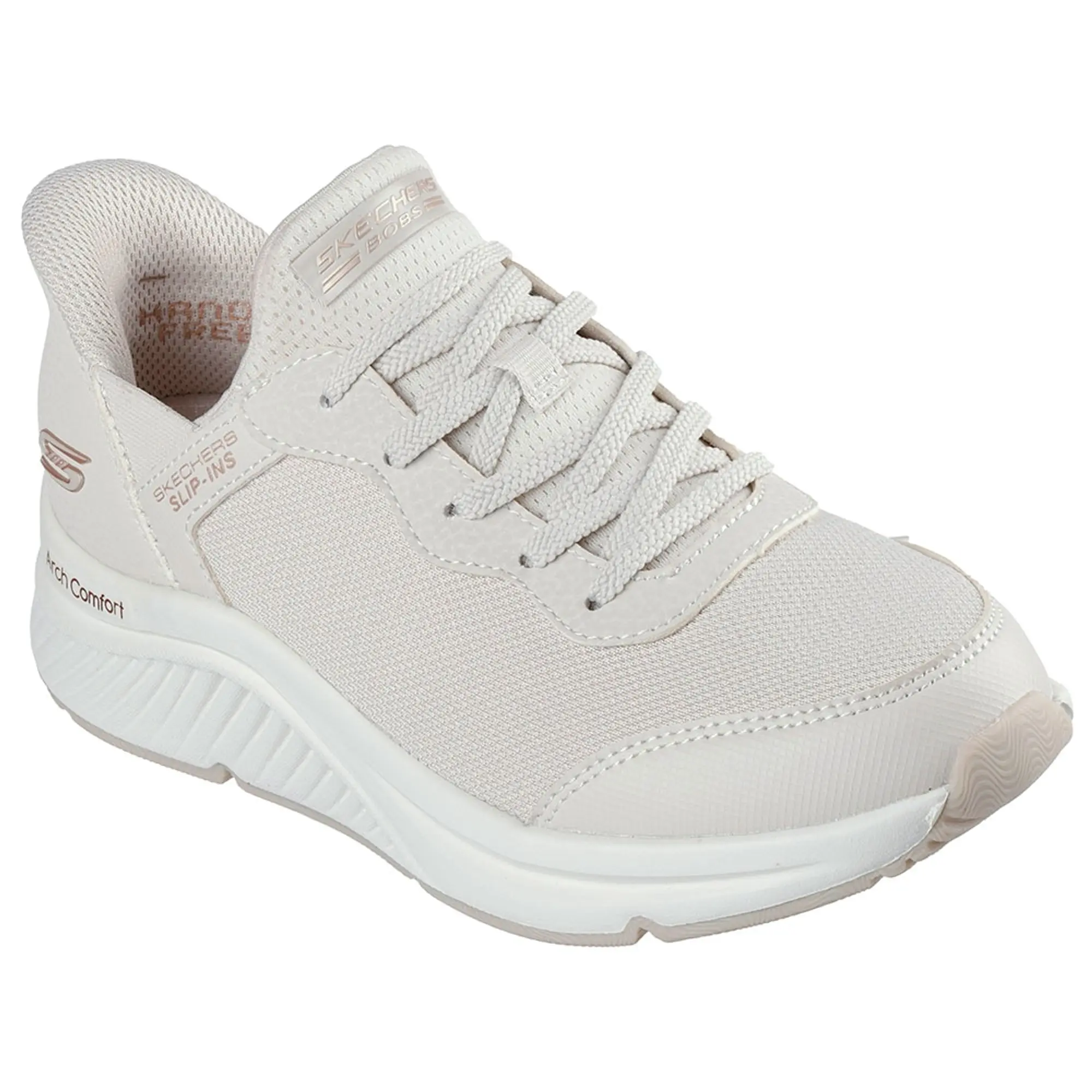 Skechers Women's Slip-ins: BOBS Arch Comfort B Sweet - A Look Sneaker in Natural