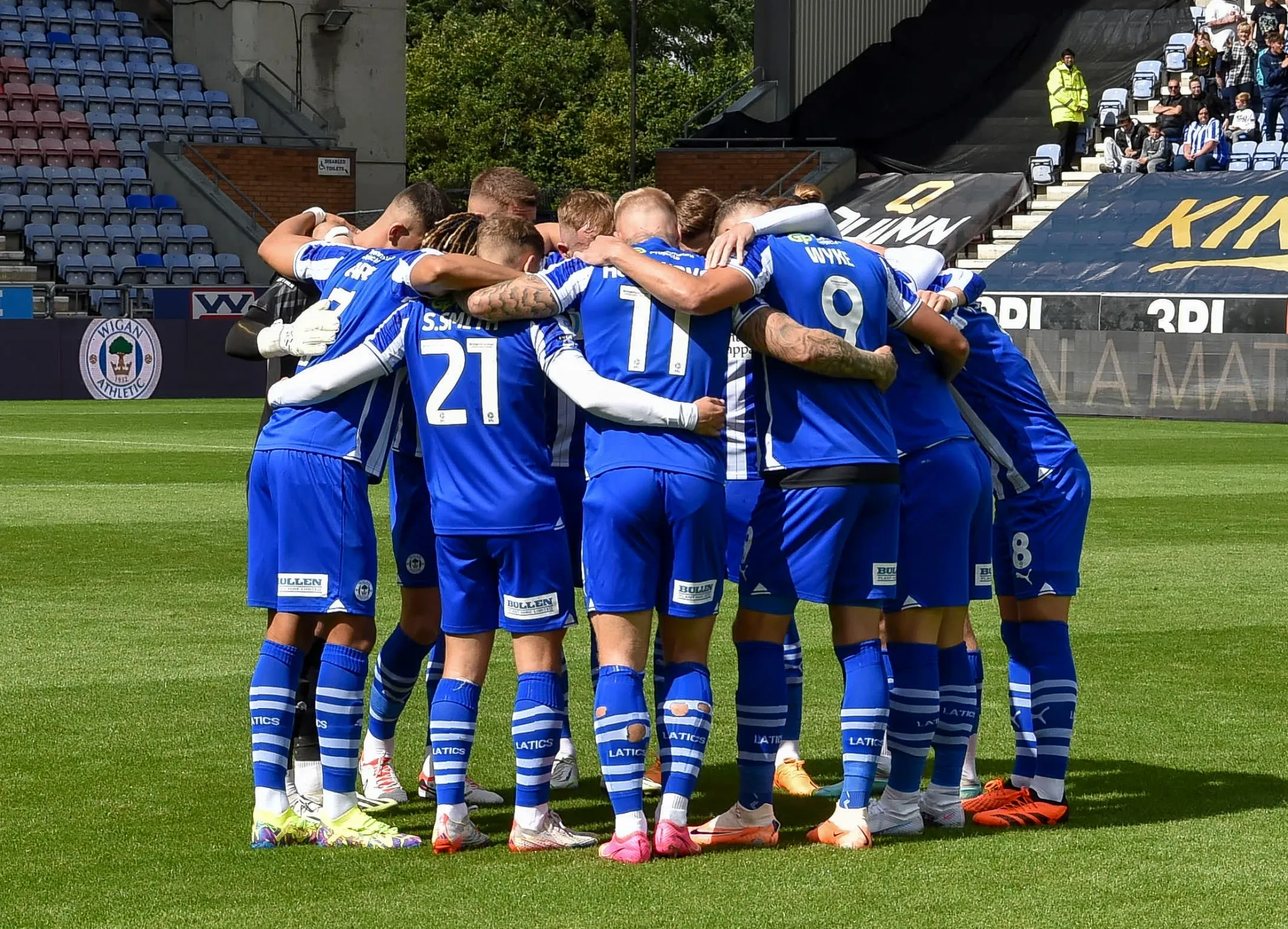 Wigan Athletic v AFC Wimbledon Robin Park Road 2026-04-25
