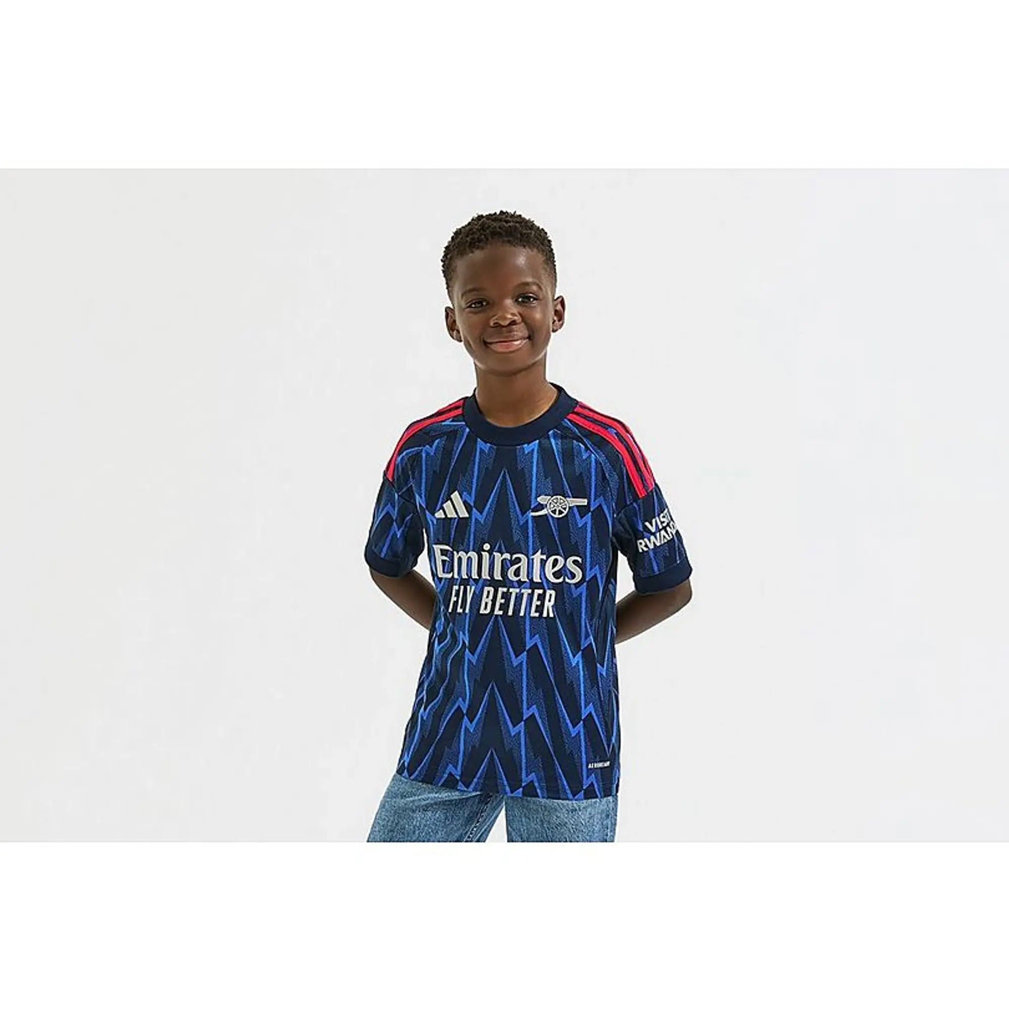 Arsenal adidas Kids 25/26 Away Shirt, Multicolor