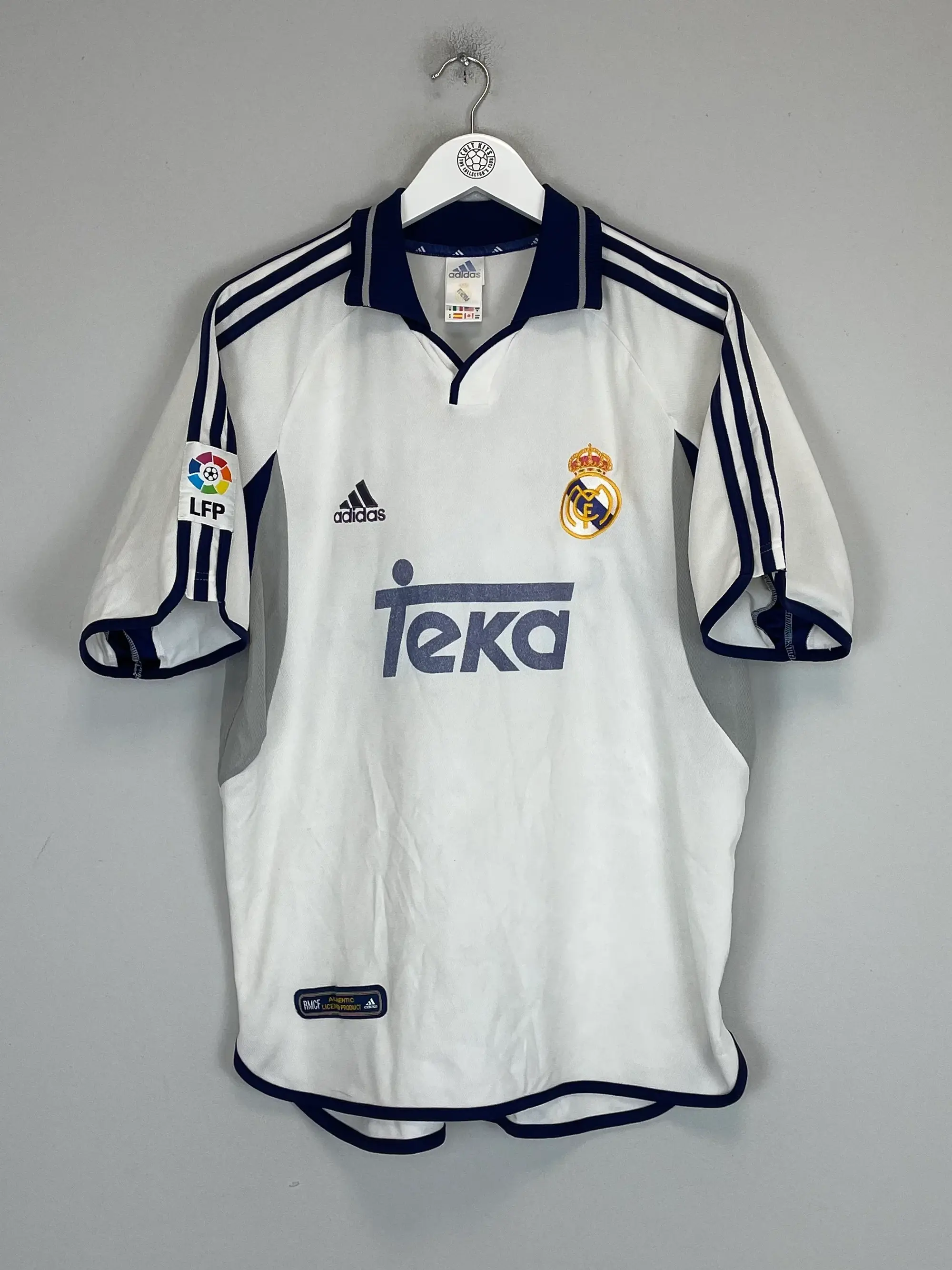2000/01 REAL MADRID HOME SHIRT (M) ADIDAS | Cult Kits