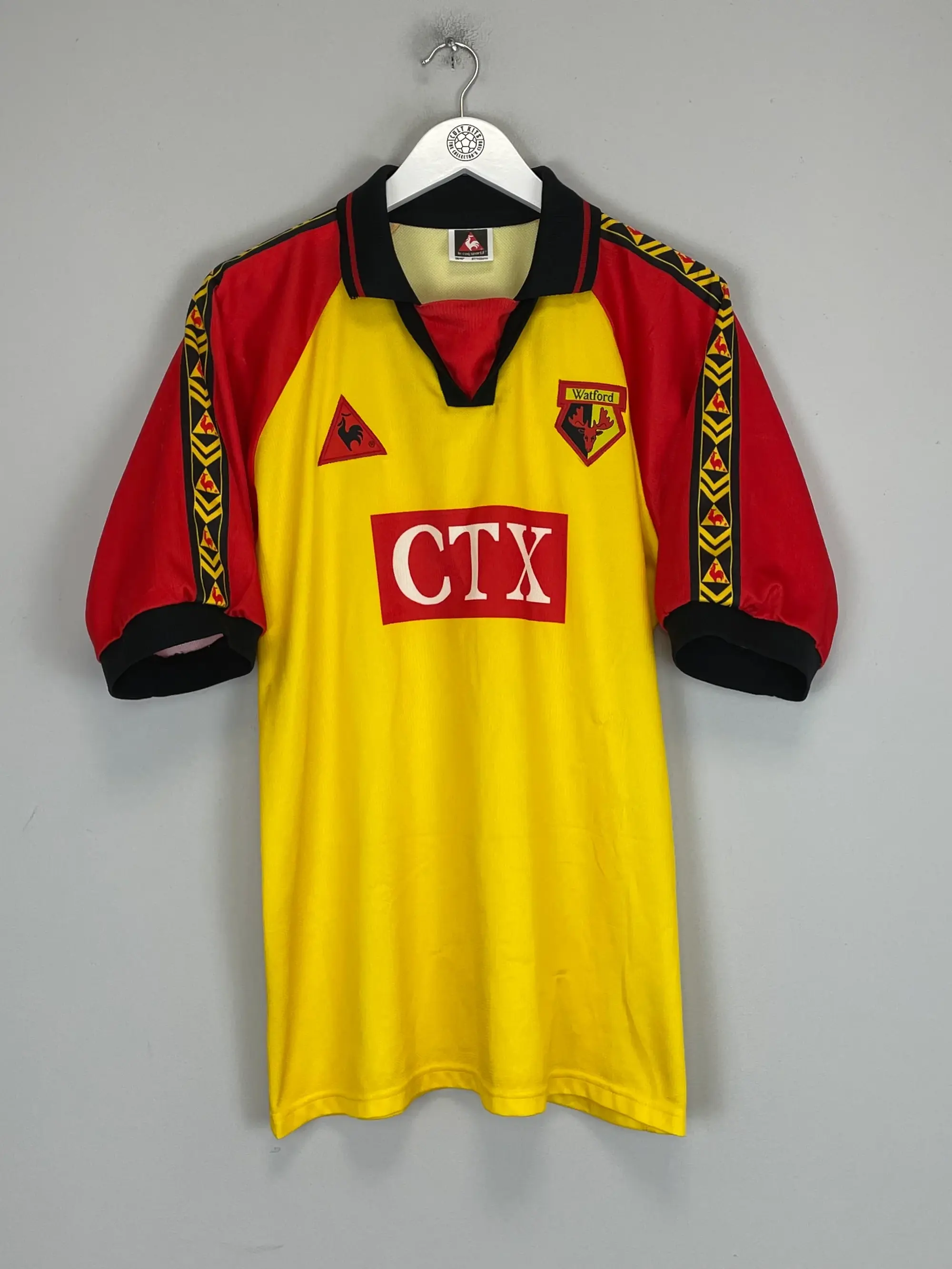 1998/99 WATFORD HOME SHIRT (M) LE COQ | Cult Kits