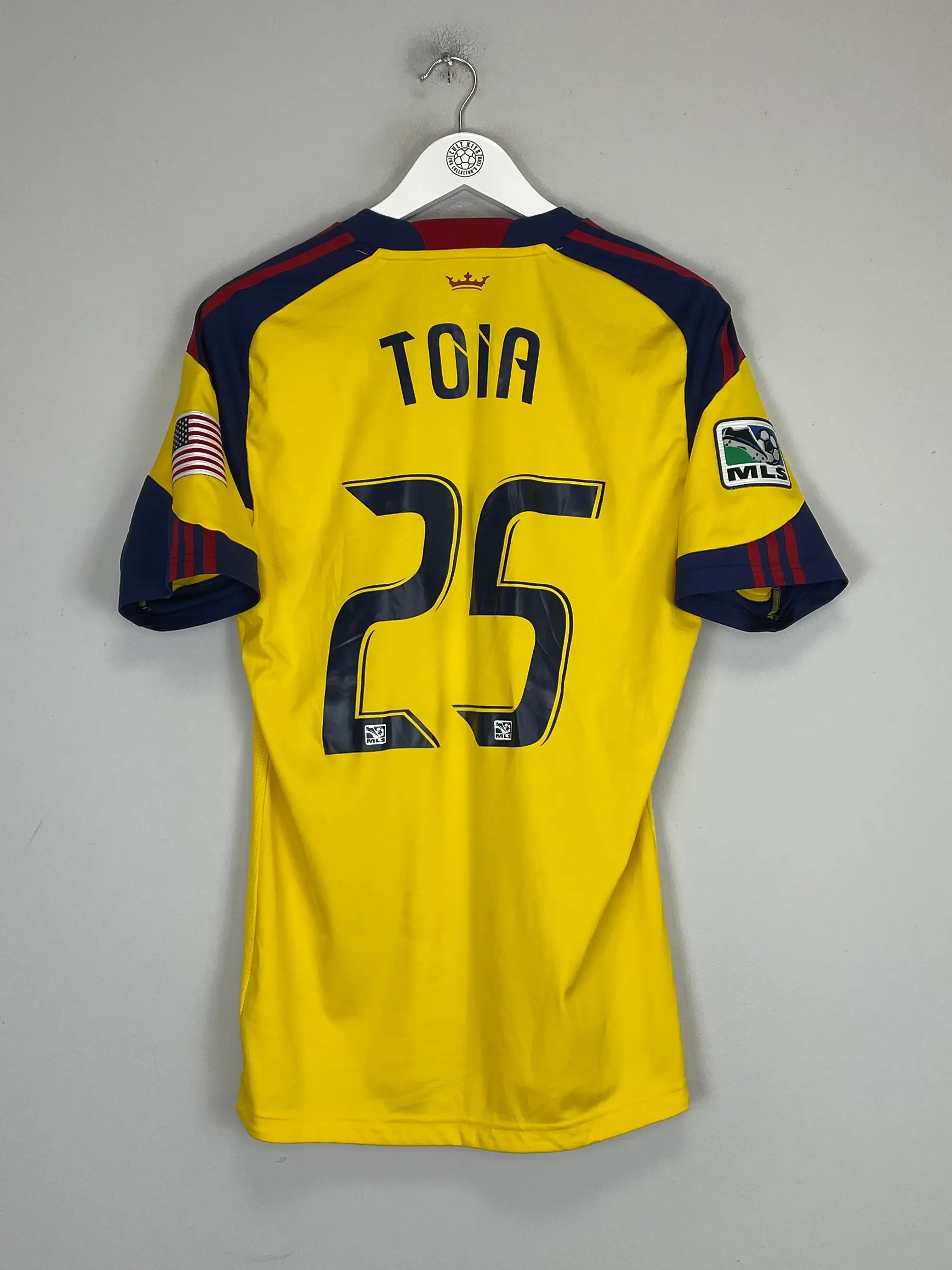 2010 REAL SALT LAKE TOIA #25 *PLAYER ISSUE* THIRD SHIRT (M) ADIDAS | Cult Kits