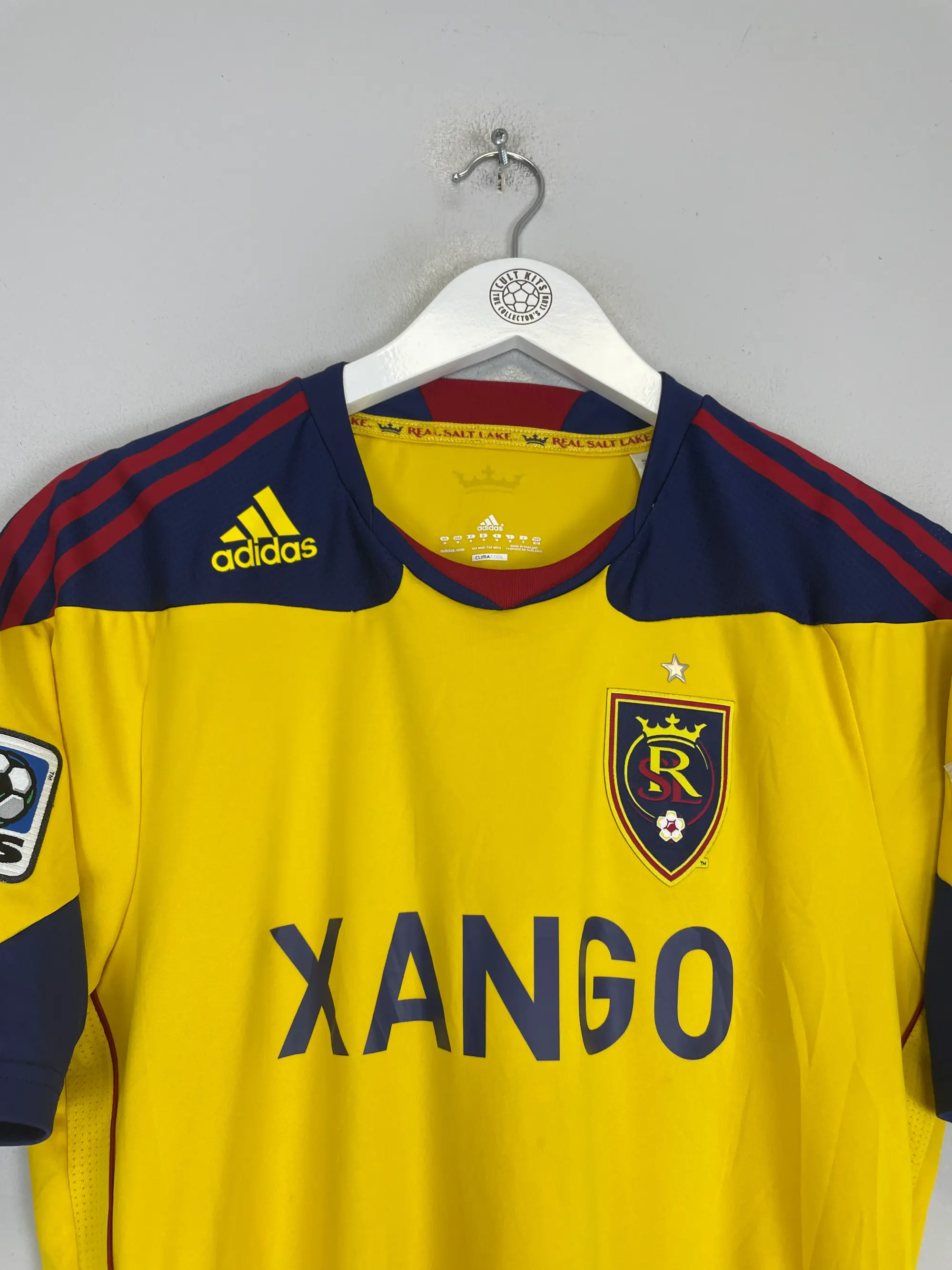 2010 REAL SALT LAKE TOIA #25 *PLAYER ISSUE* THIRD SHIRT (M) ADIDAS | Cult Kits
