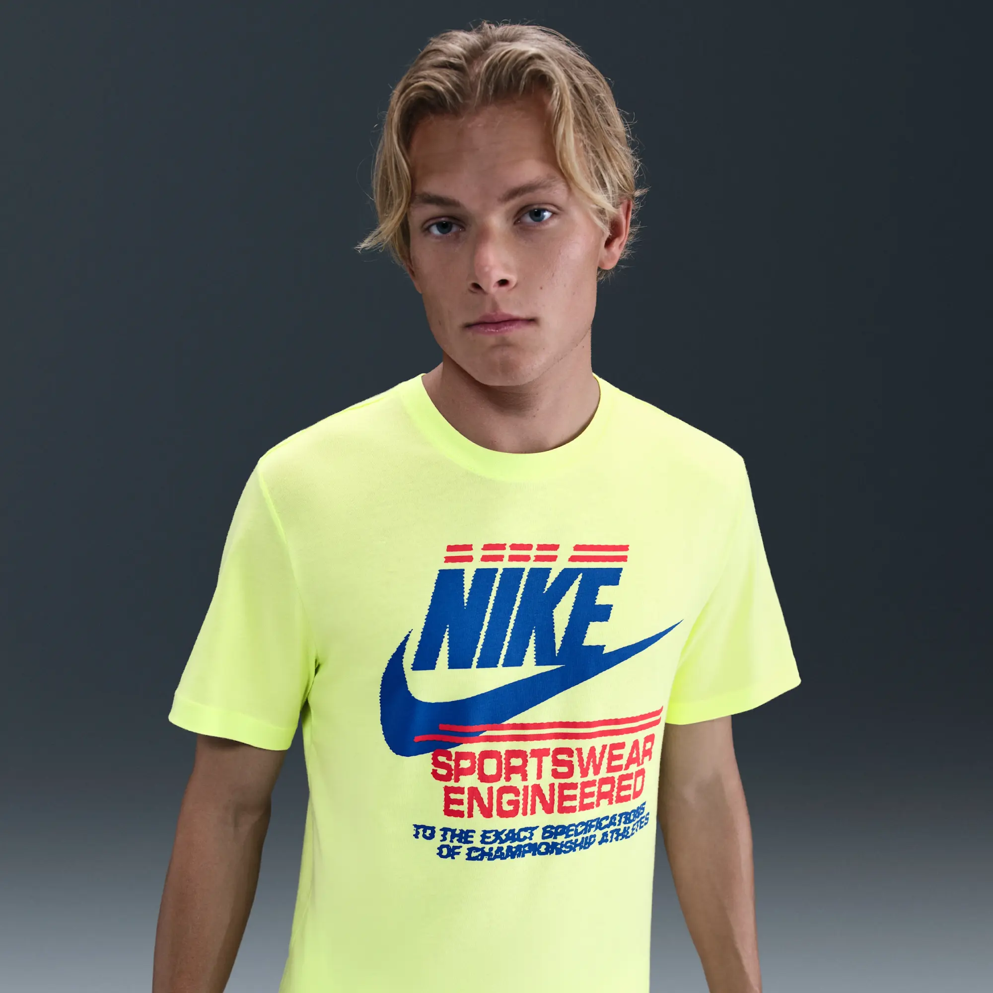 Nike Sportswear Men's T-Shirt - Yellow