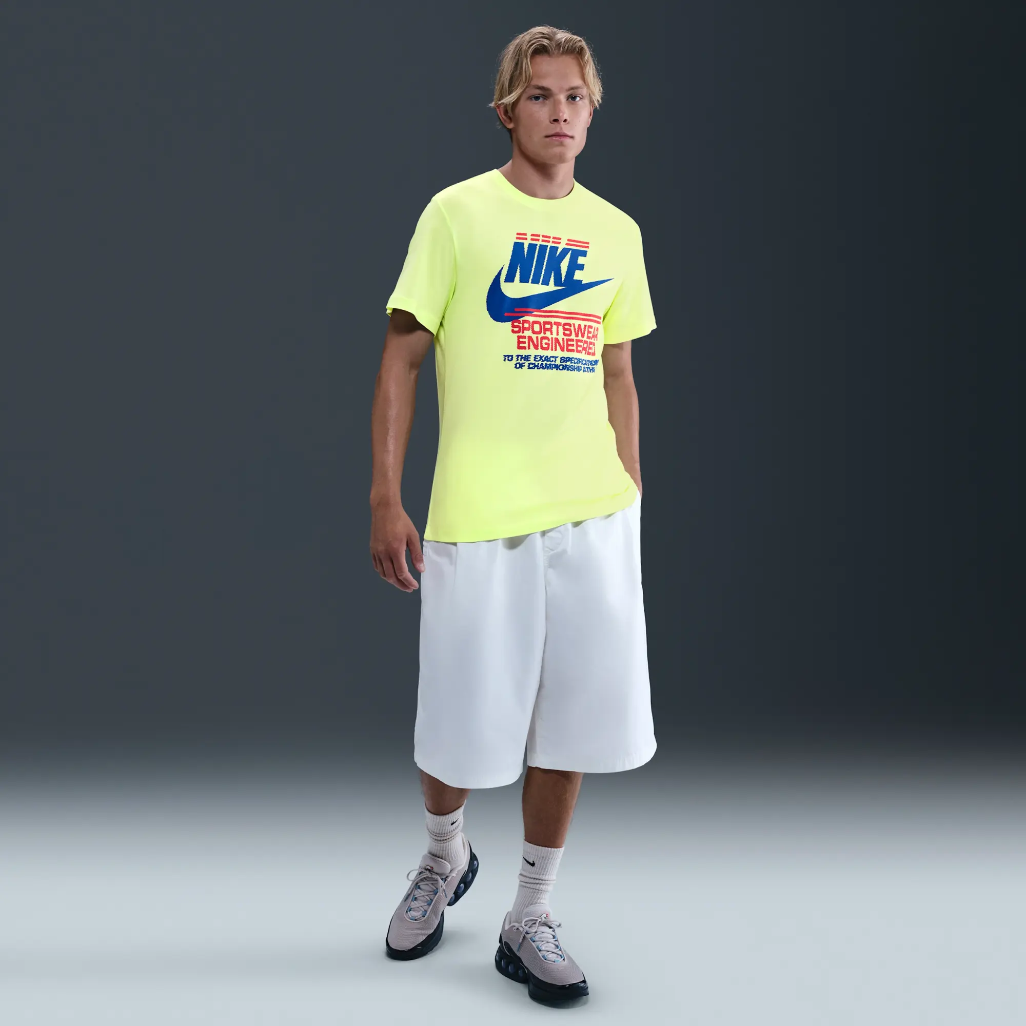 Nike Sportswear Men's T-Shirt - Yellow