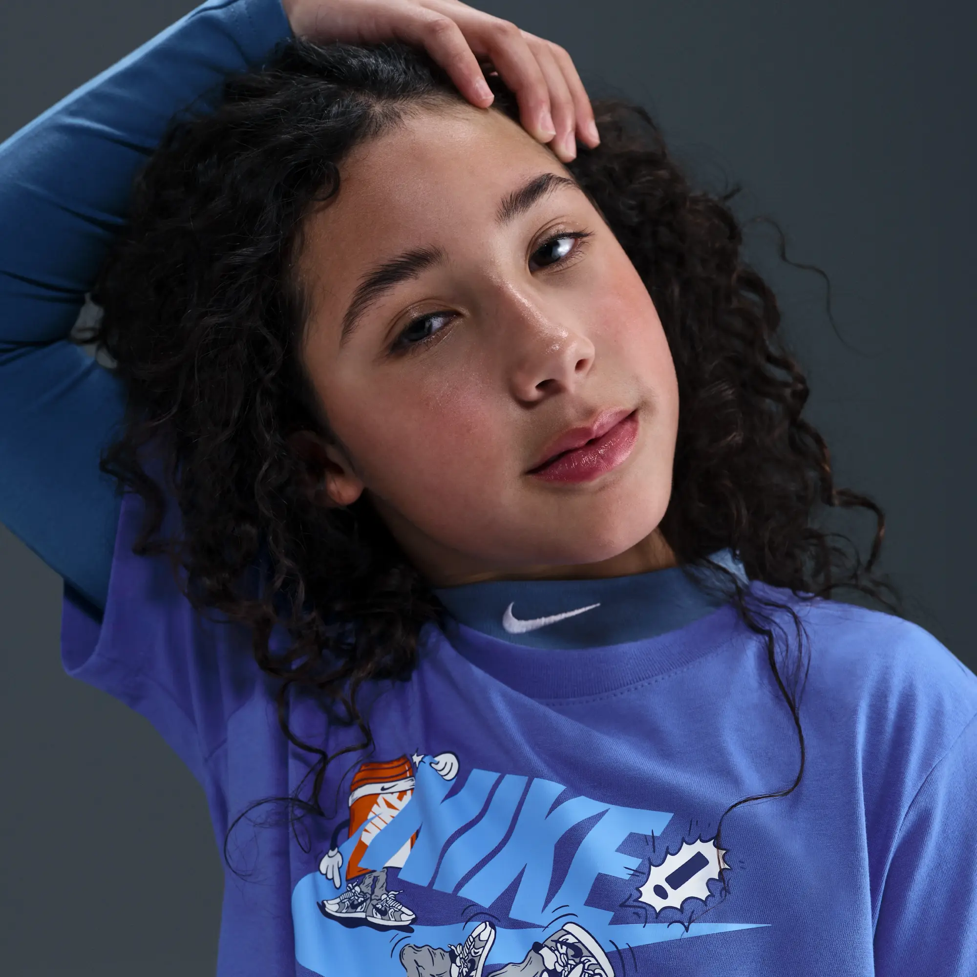 Nike Sportswear Older Kids' T-Shirt - Blue
