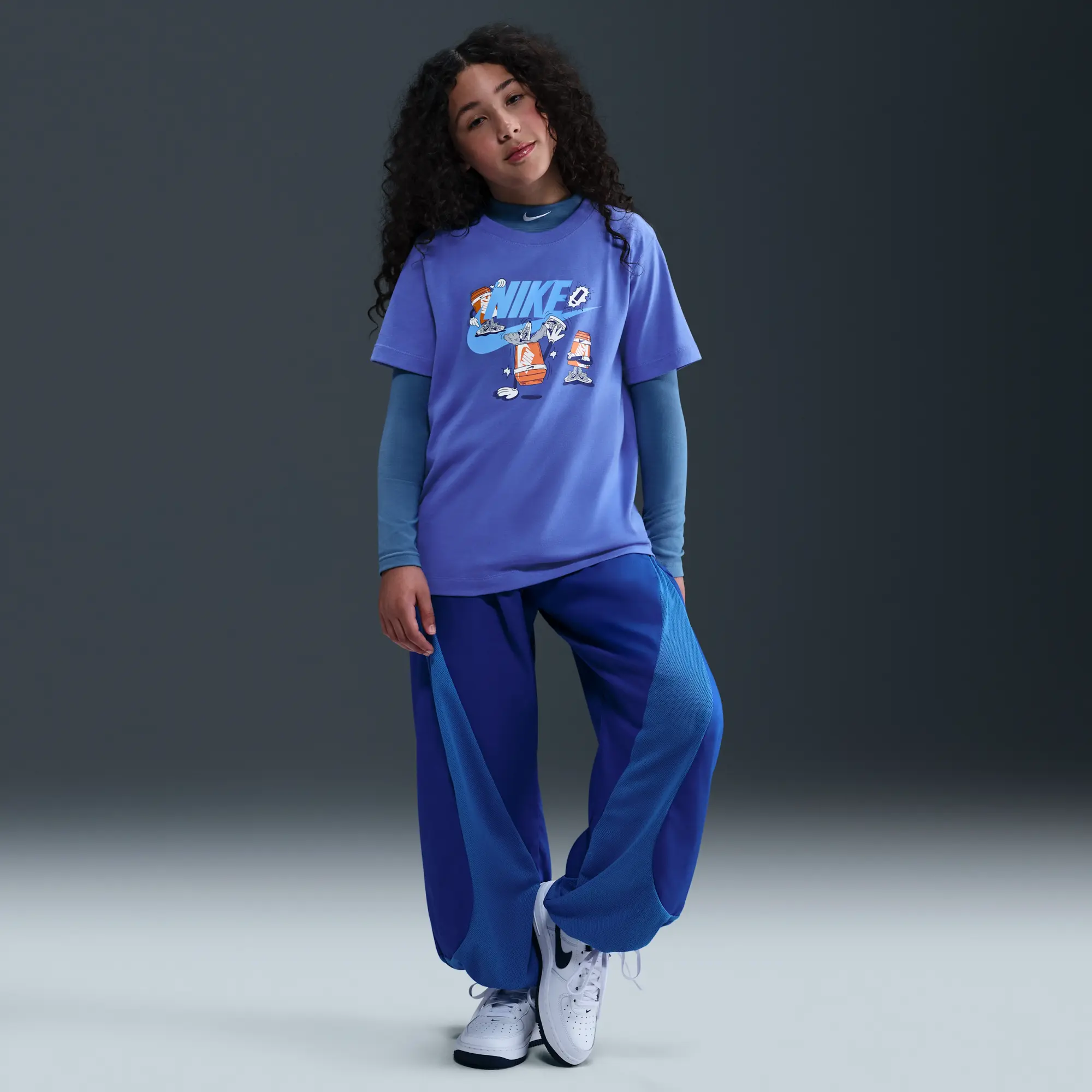 Nike Sportswear Older Kids' T-Shirt - Blue