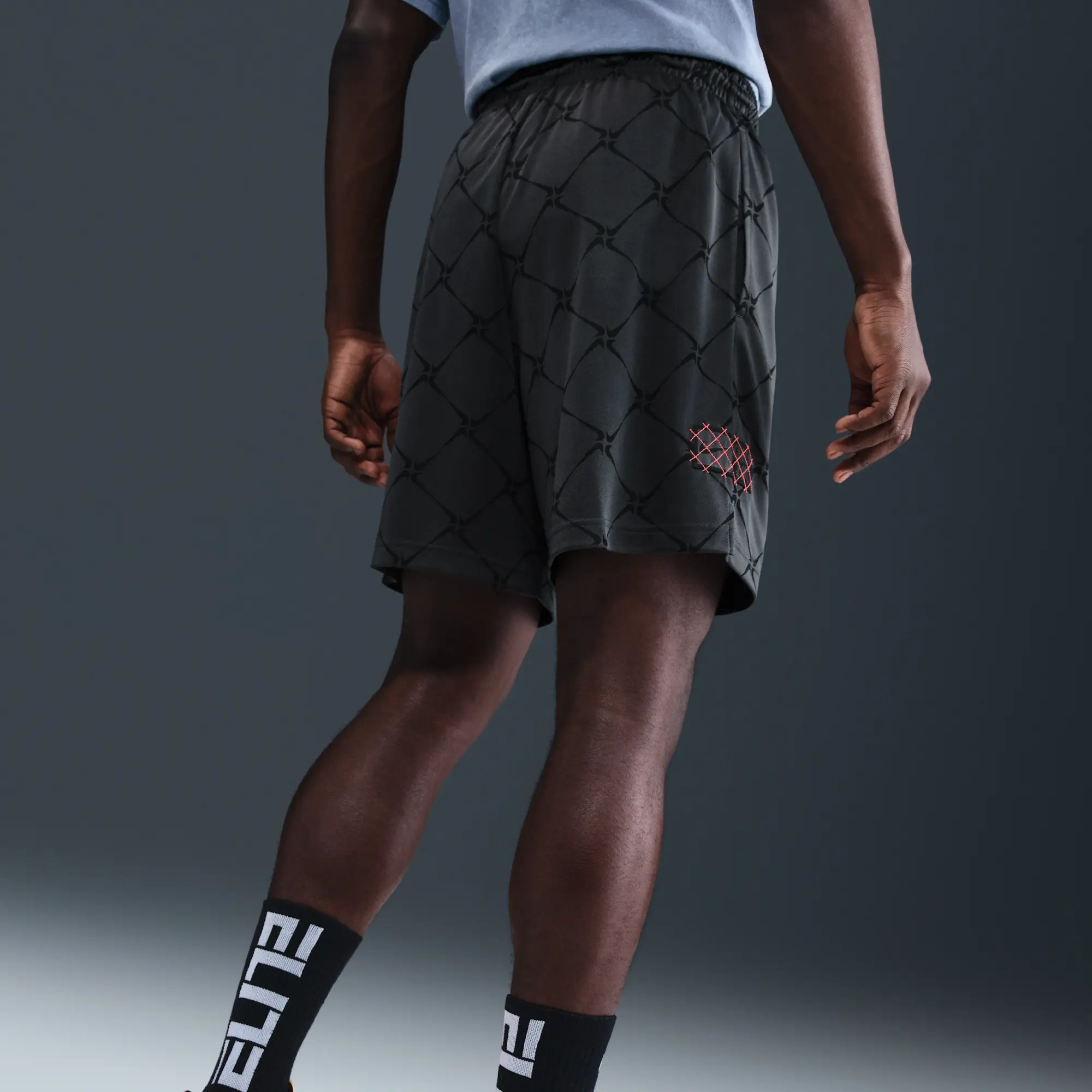 Nike Men's Dri-FIT 15cm (approx.) Basketball Shorts - Grey - Sustainable Materials