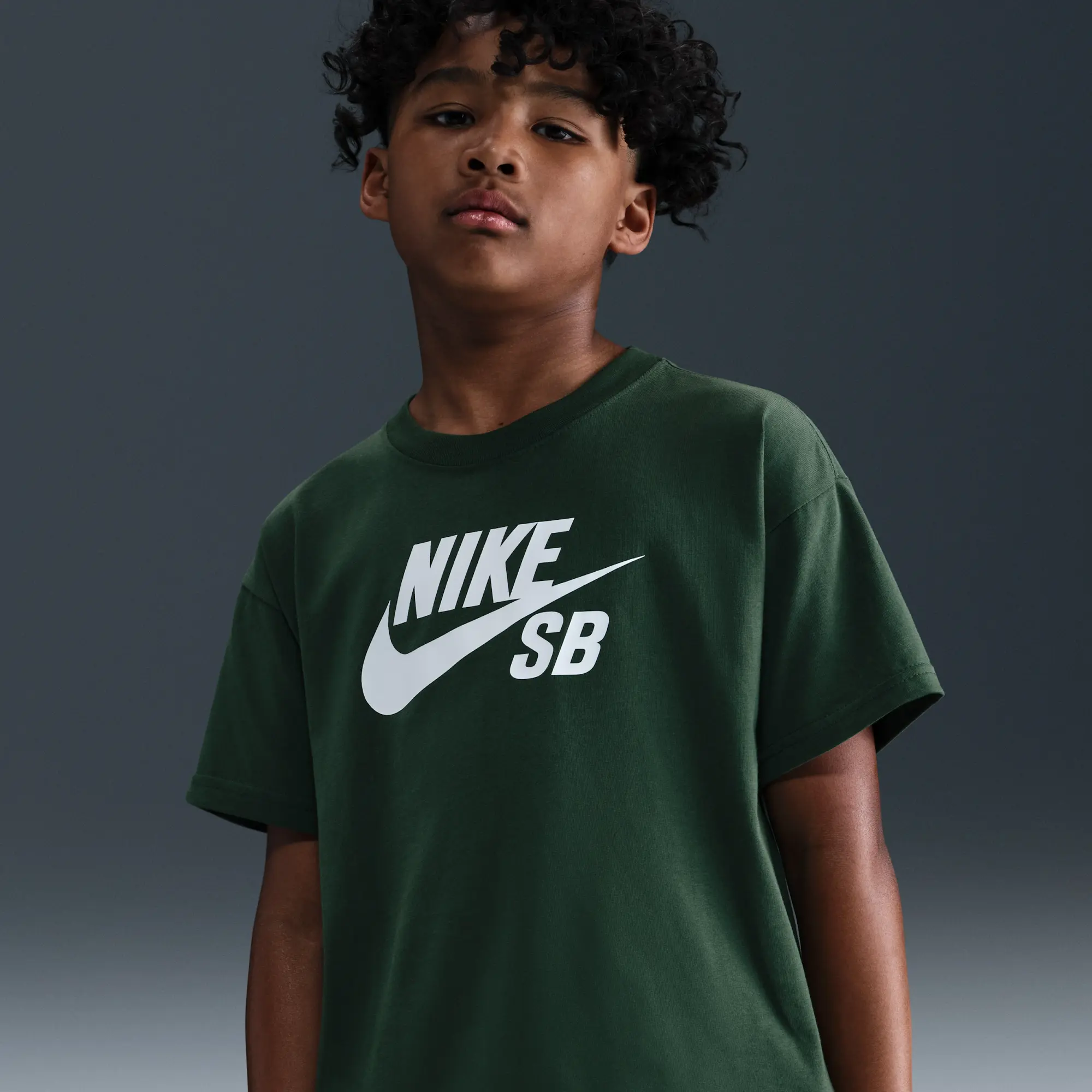 Nike SB Older Kids' T-Shirt - Green