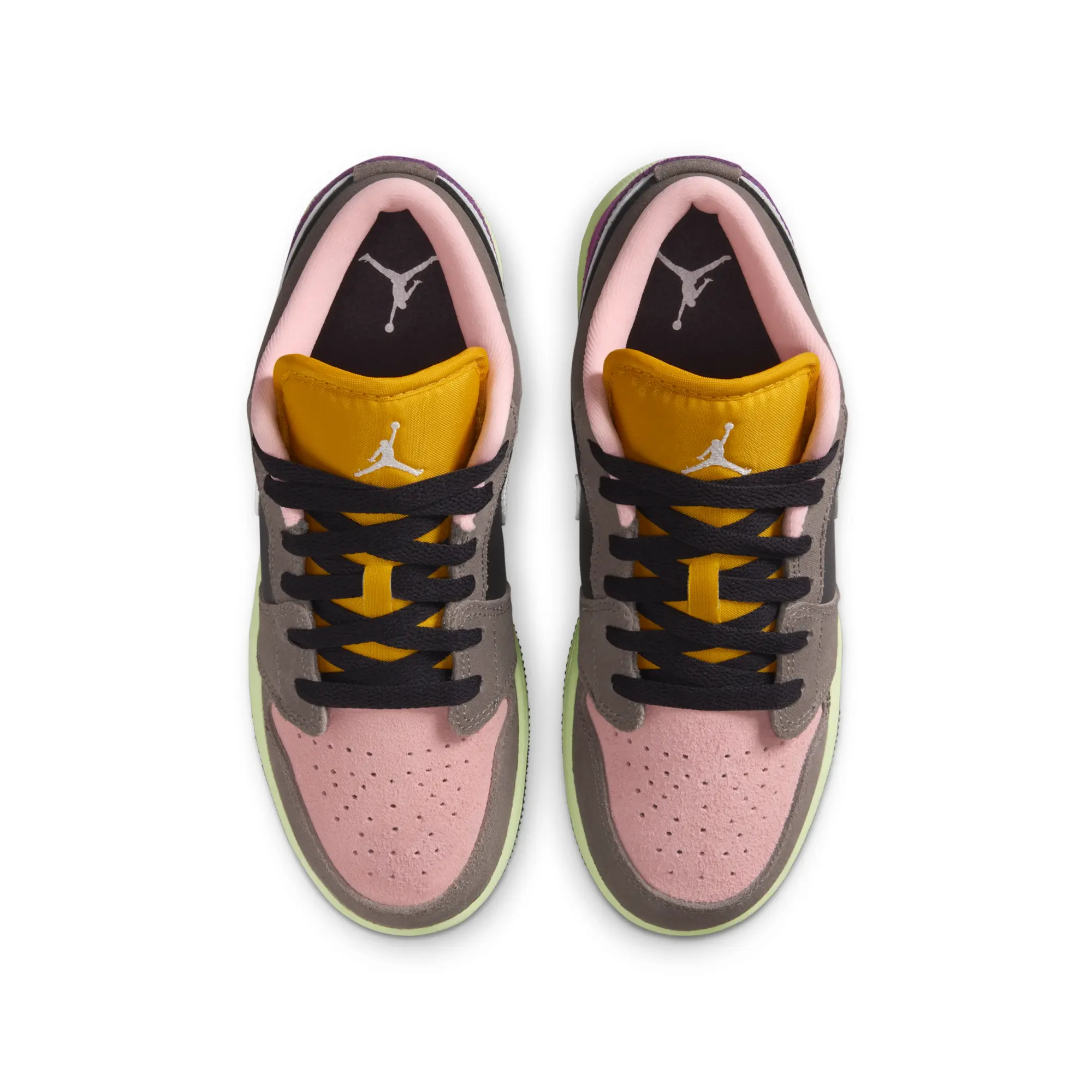 Nike Air Jordan 1 Low SE Older Kids' Shoes - Grey