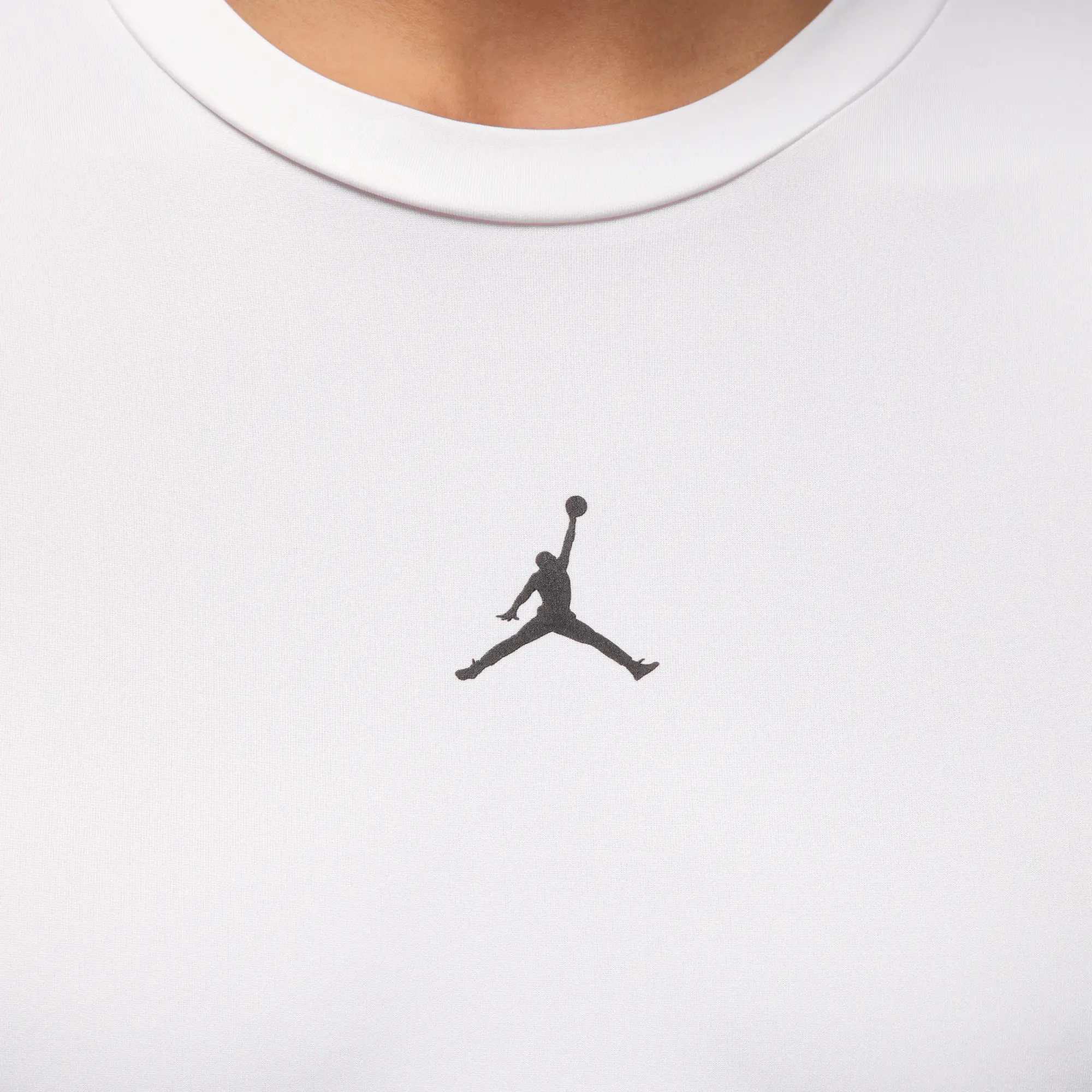 Nike Jordan Sport Men's Dri-FIT Long-Sleeve Base Layer Top - White - Sustainable Materials
