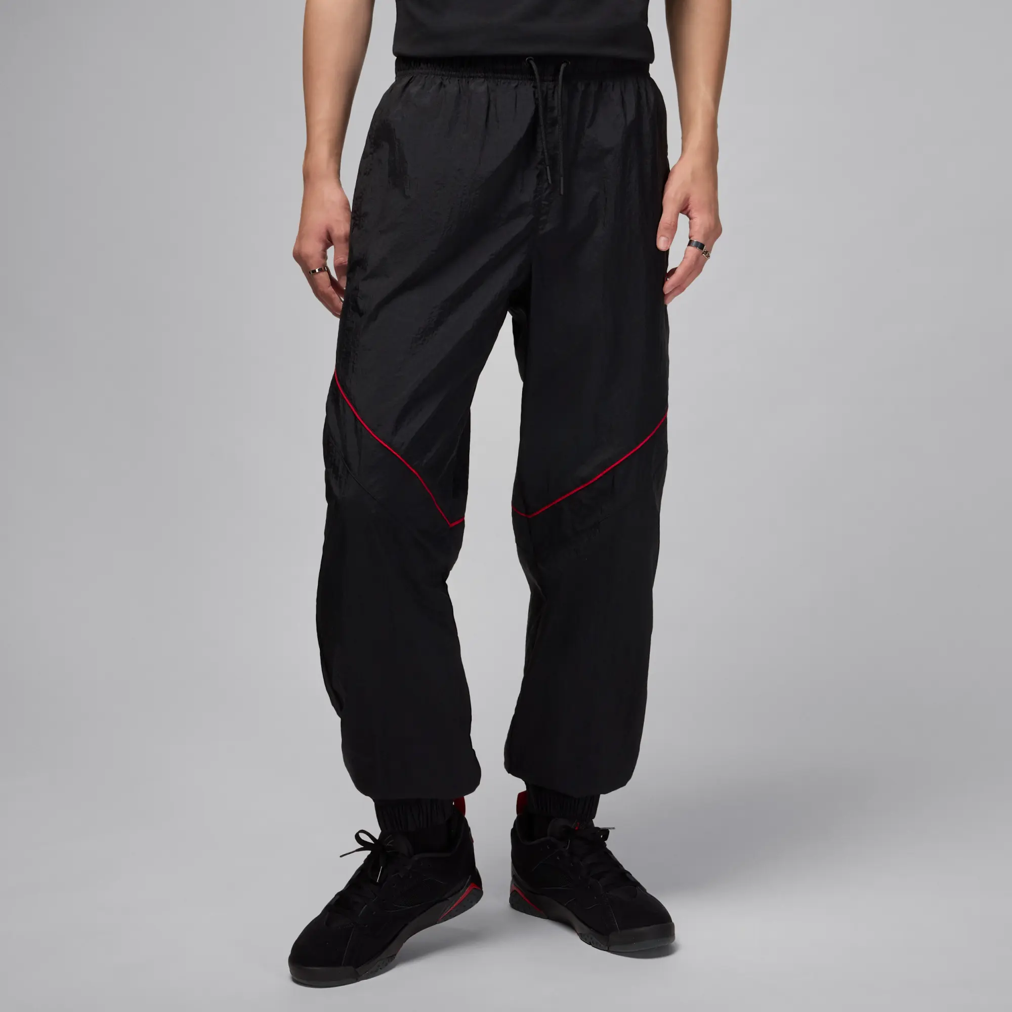 Nike Jordan Brooklyn Men's Draft Trousers - Black