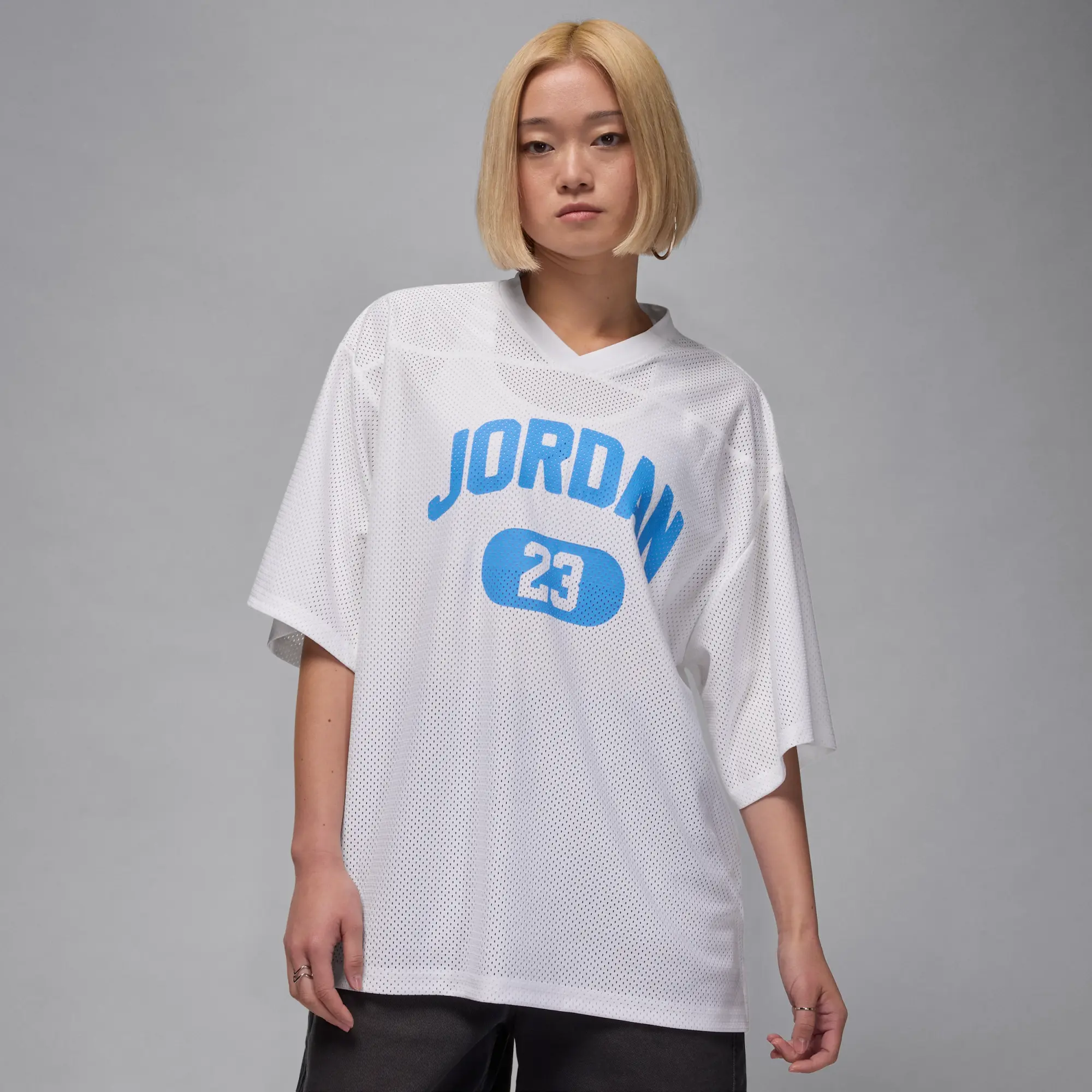 Nike Jordan Brooklyn Women's Mesh Top - White