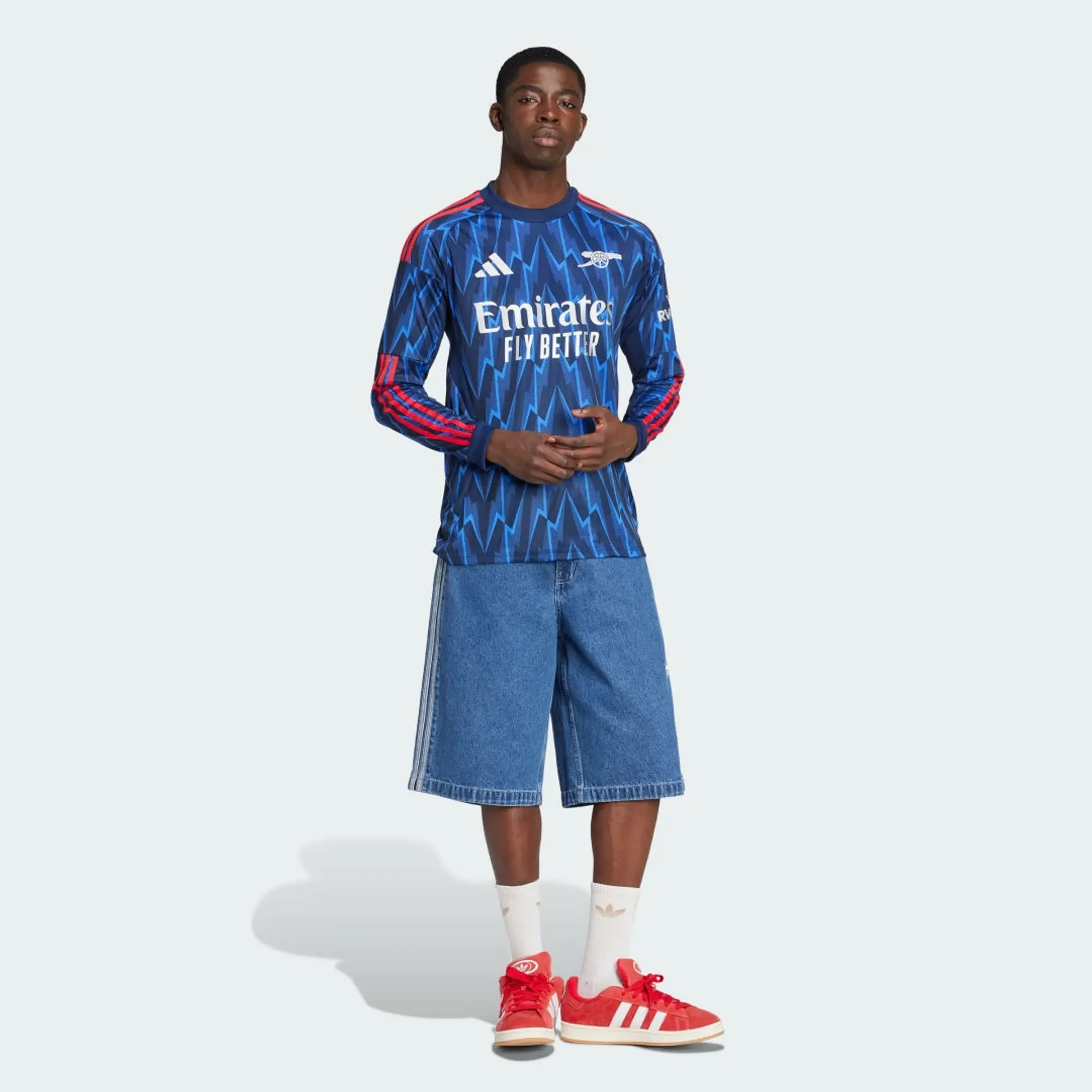 adidas Arsenal 25/26 Long Sleeve Away Jersey