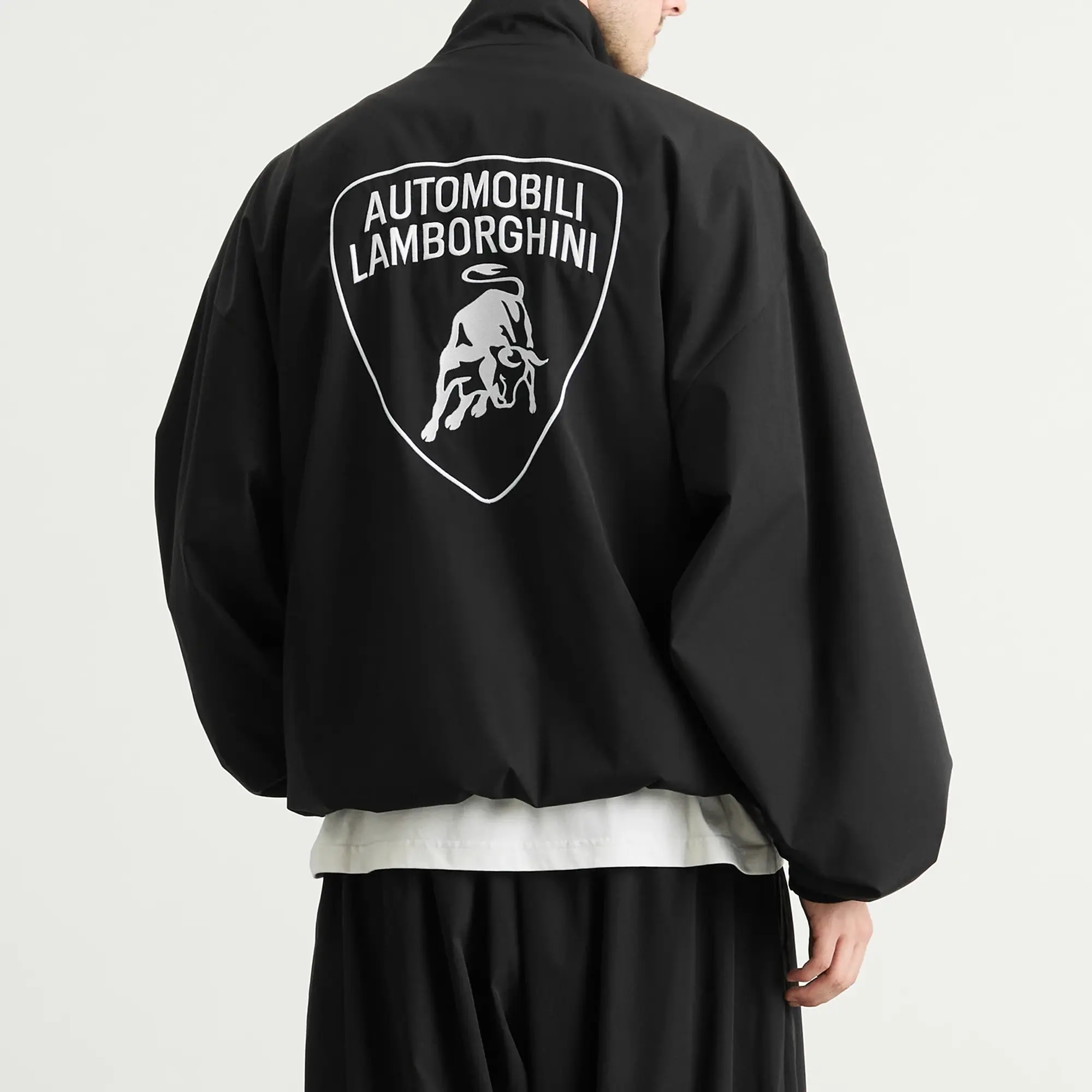 Balenciaga Men's Automobili Lanborghini Tracksuit Jacket Black