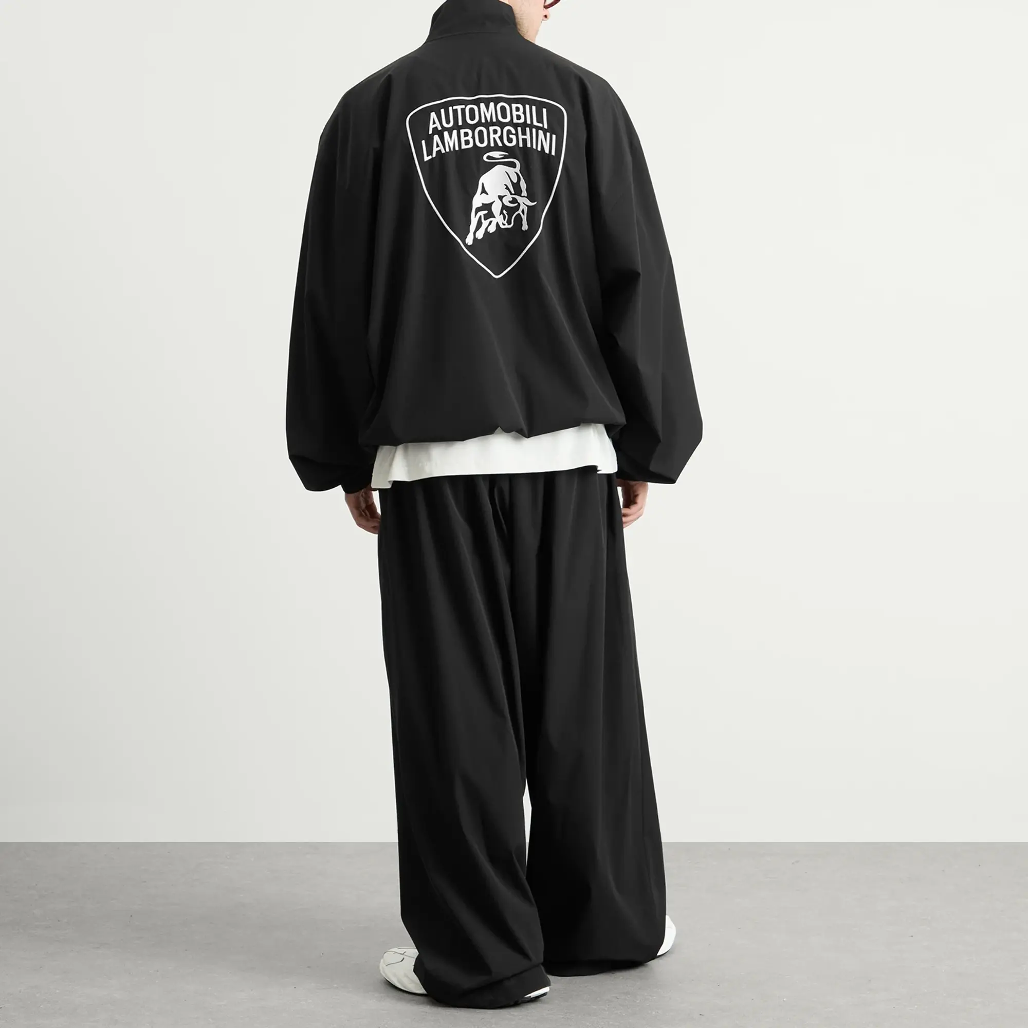 Balenciaga Men's Automobili Lanborghini Tracksuit Jacket Black