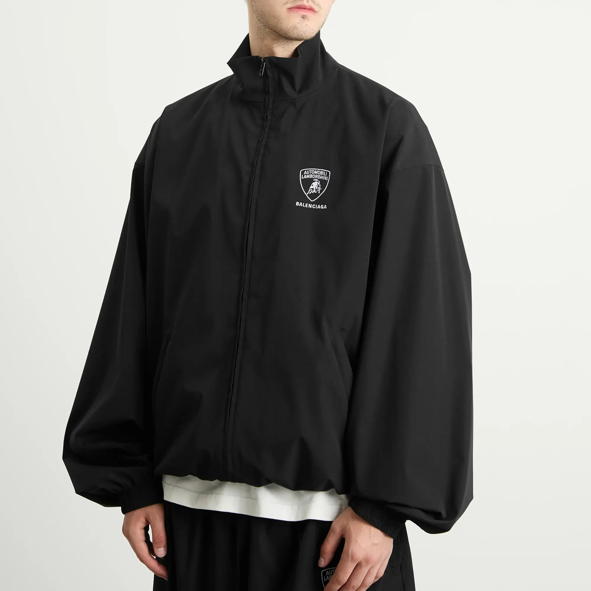 Balenciaga Men's Automobili Lanborghini Tracksuit Jacket Black
