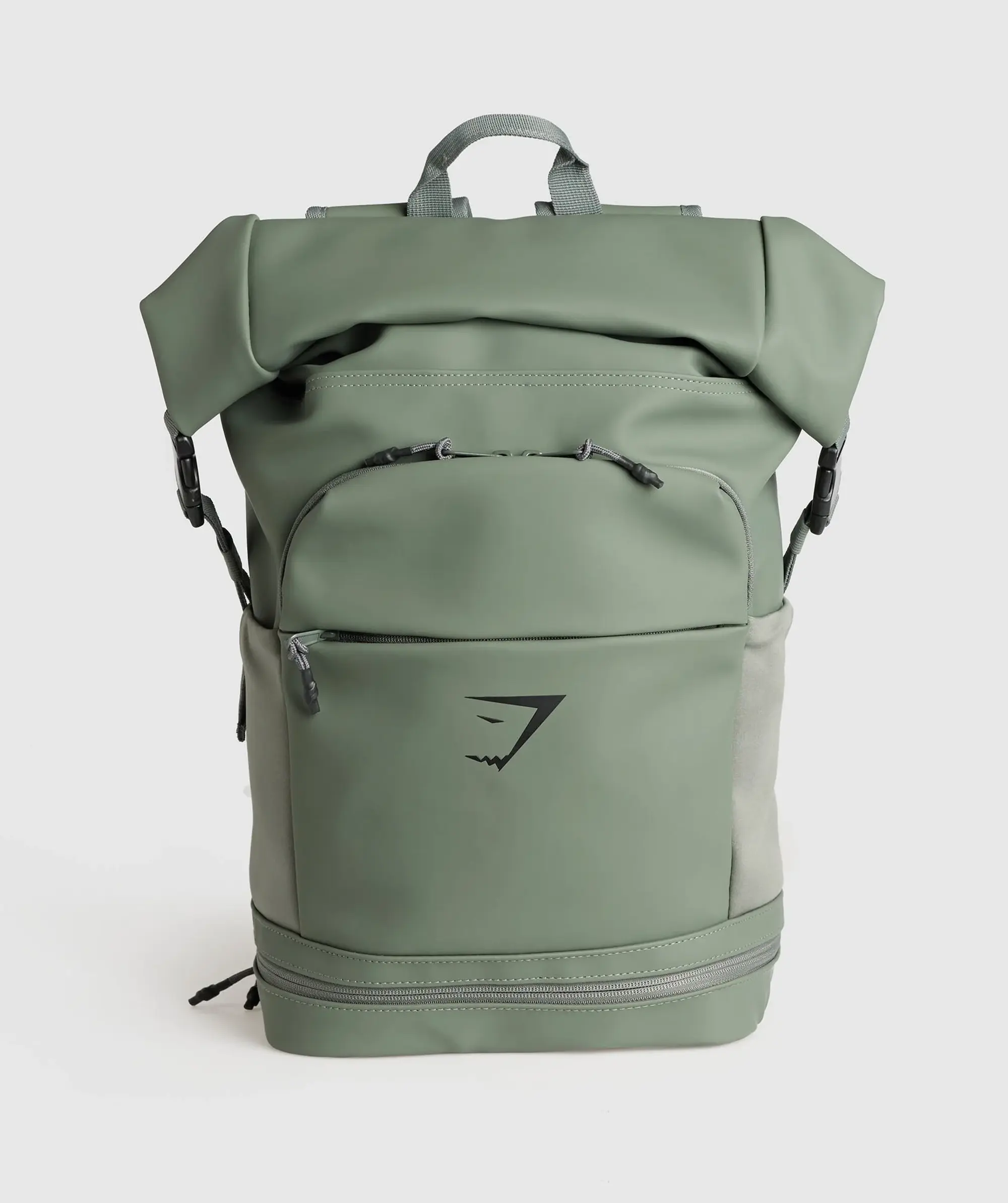  Sleek Backpack Roll Top - Dusk Green