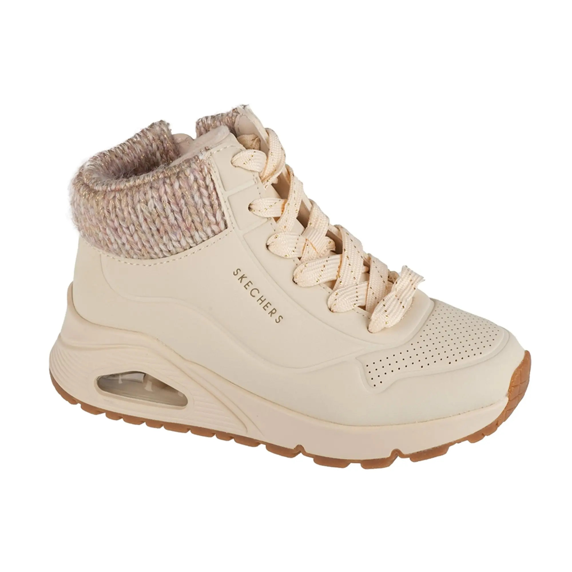 Skechers Girls Uno Gen1 - Darling Daze Boots in Natural